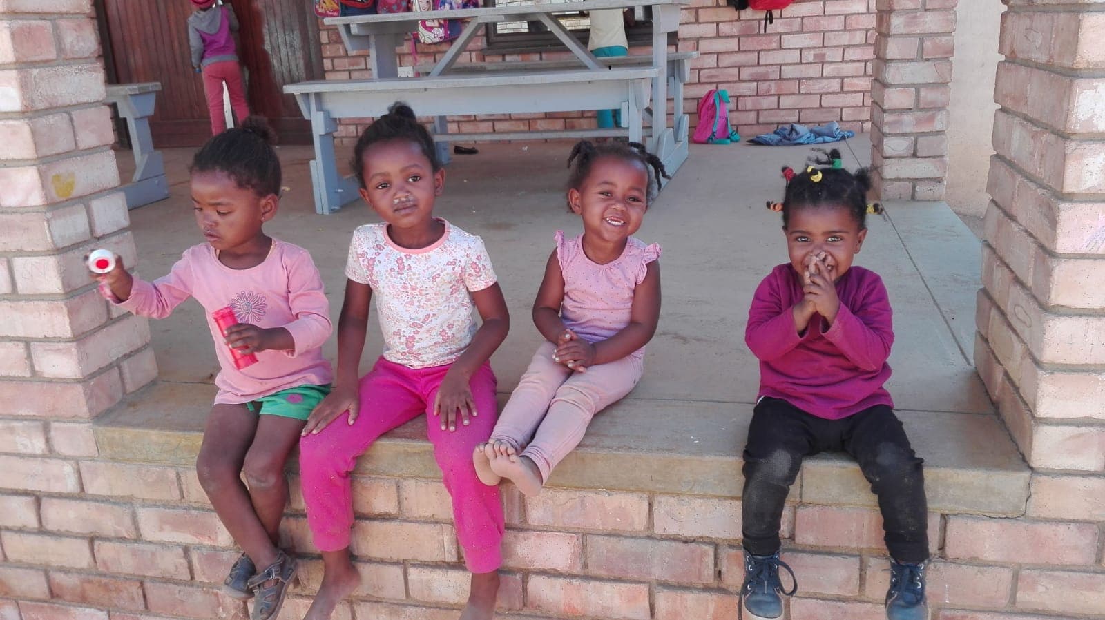 Children in the kindergarten