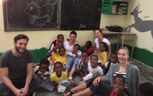 Picture with the children