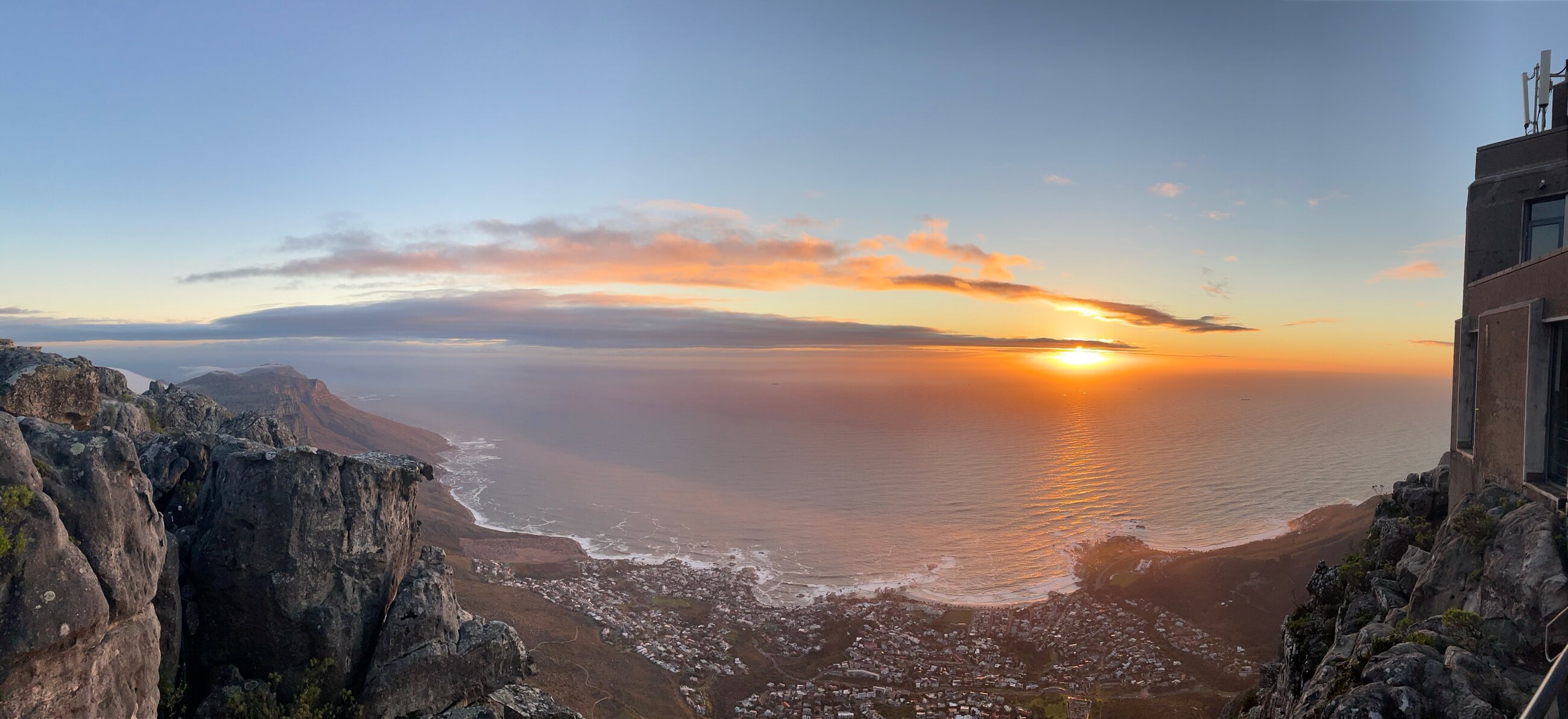 Sunset from the Table Mountain Cableway