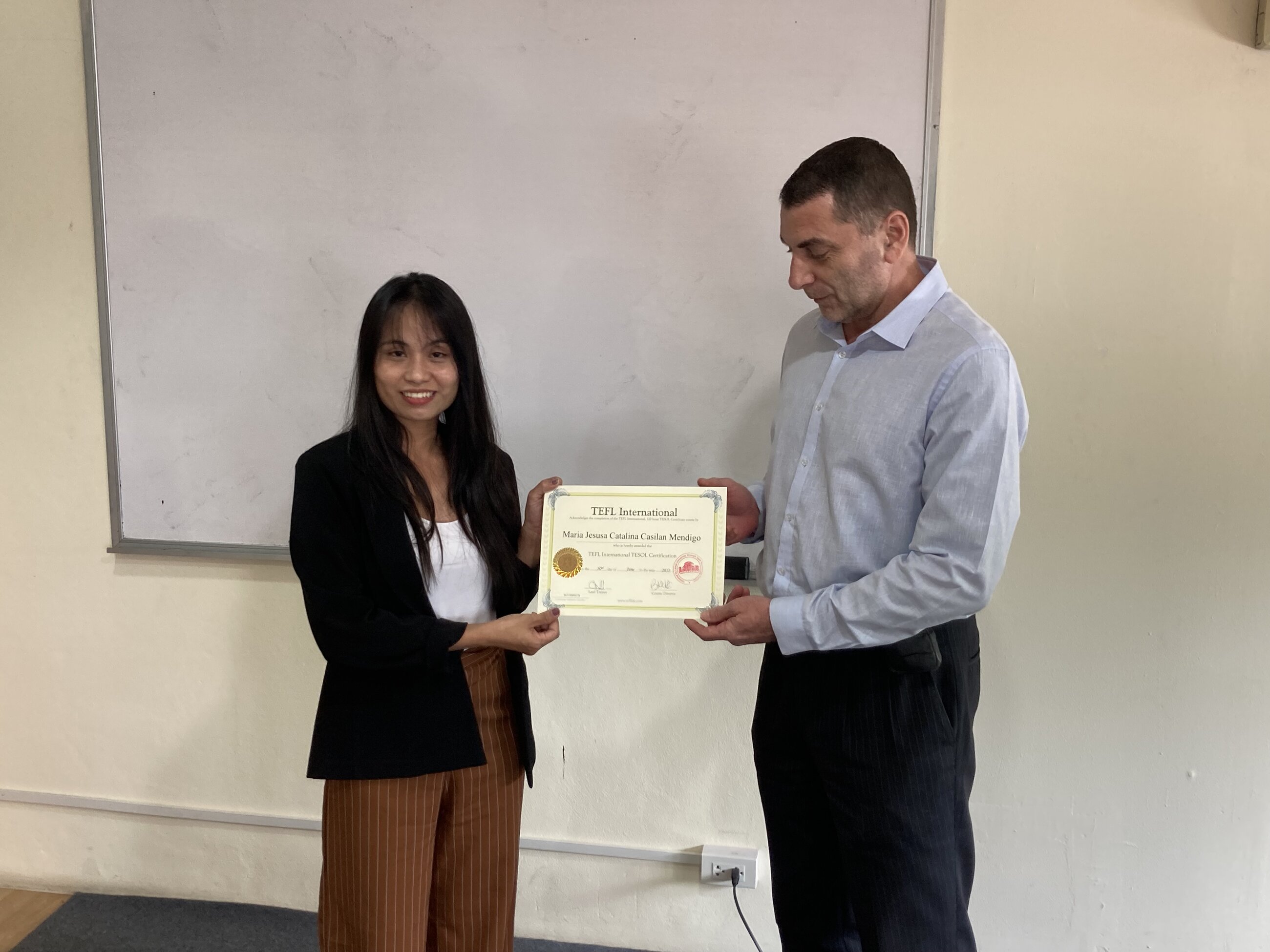 TEFL Graduation Day!