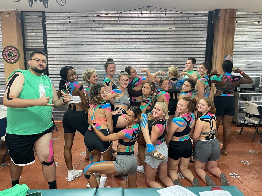 This was our last full day in Costa Rica after a 5 hour seminar where we were able to practice applying kinesio tape to a partner!