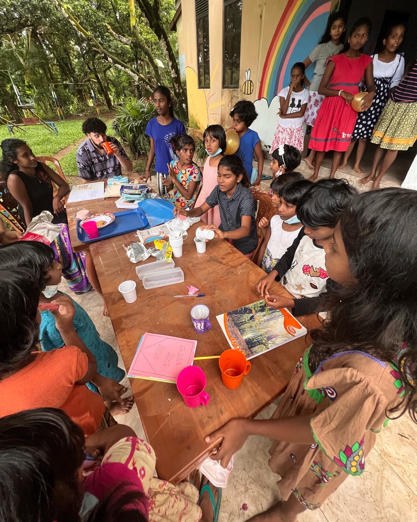 Amazing afternoons at the girls orphanage!
