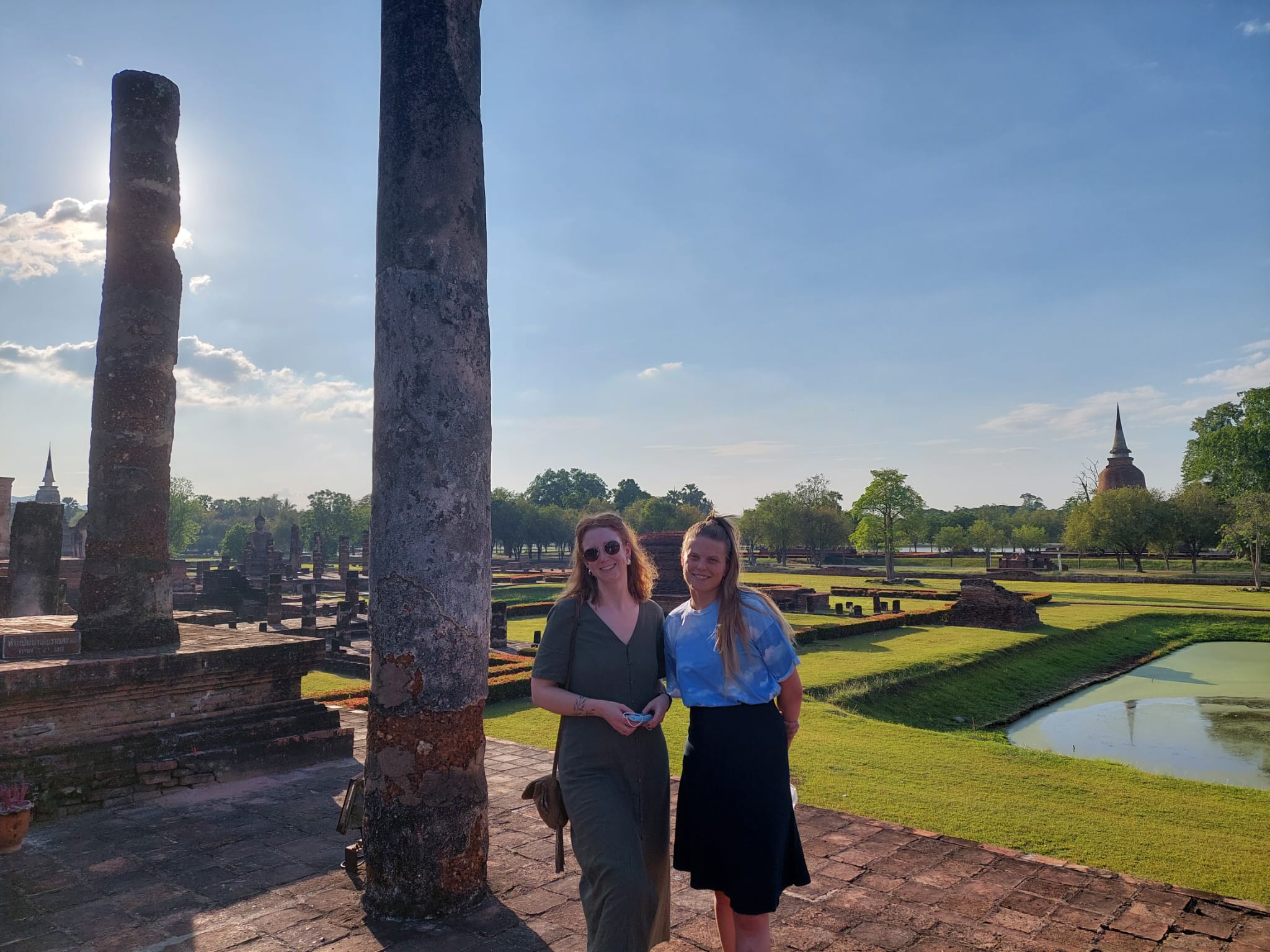 Visiting sukhothai old city with KET