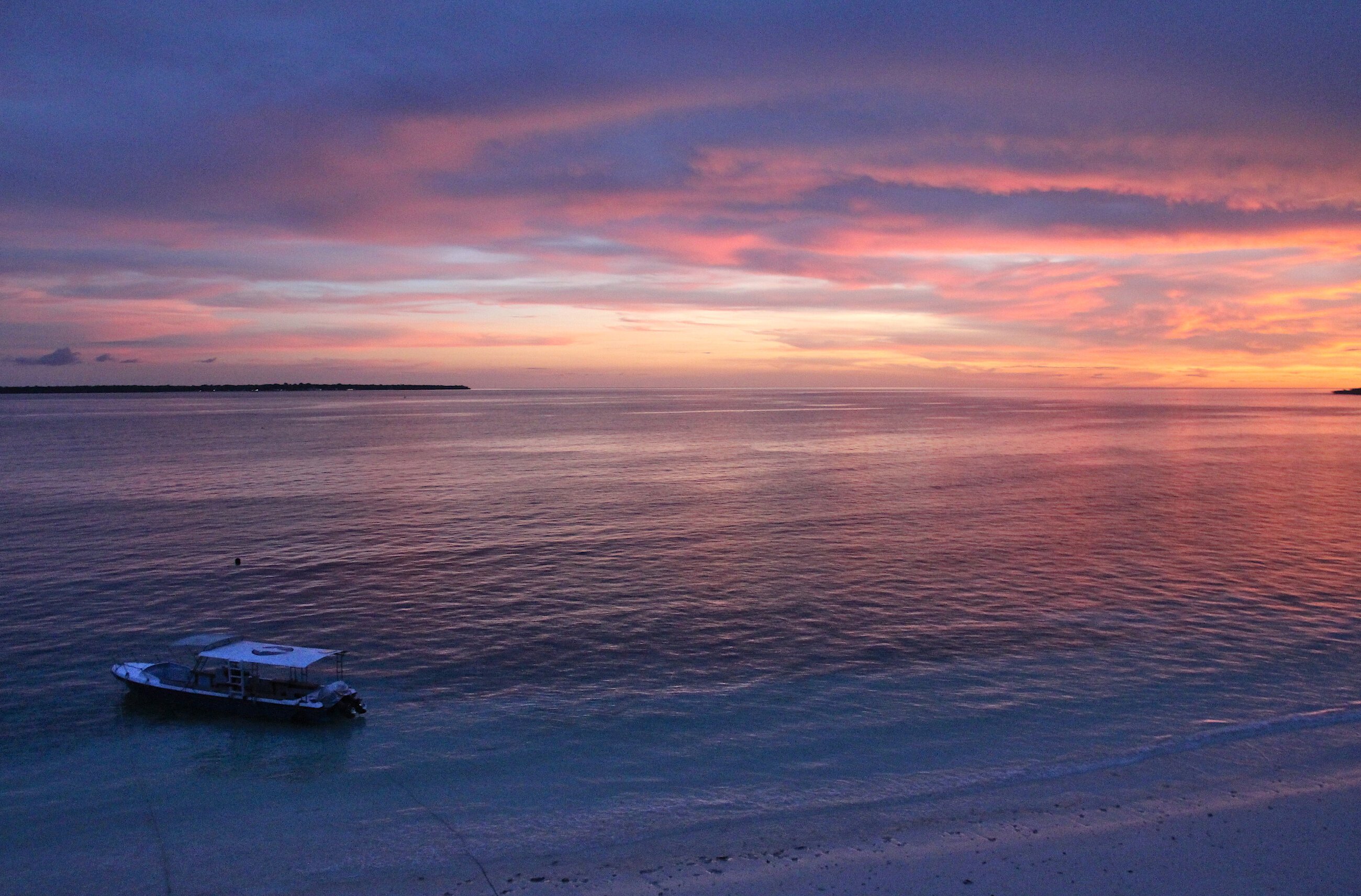 Sunset view from Blue Planet