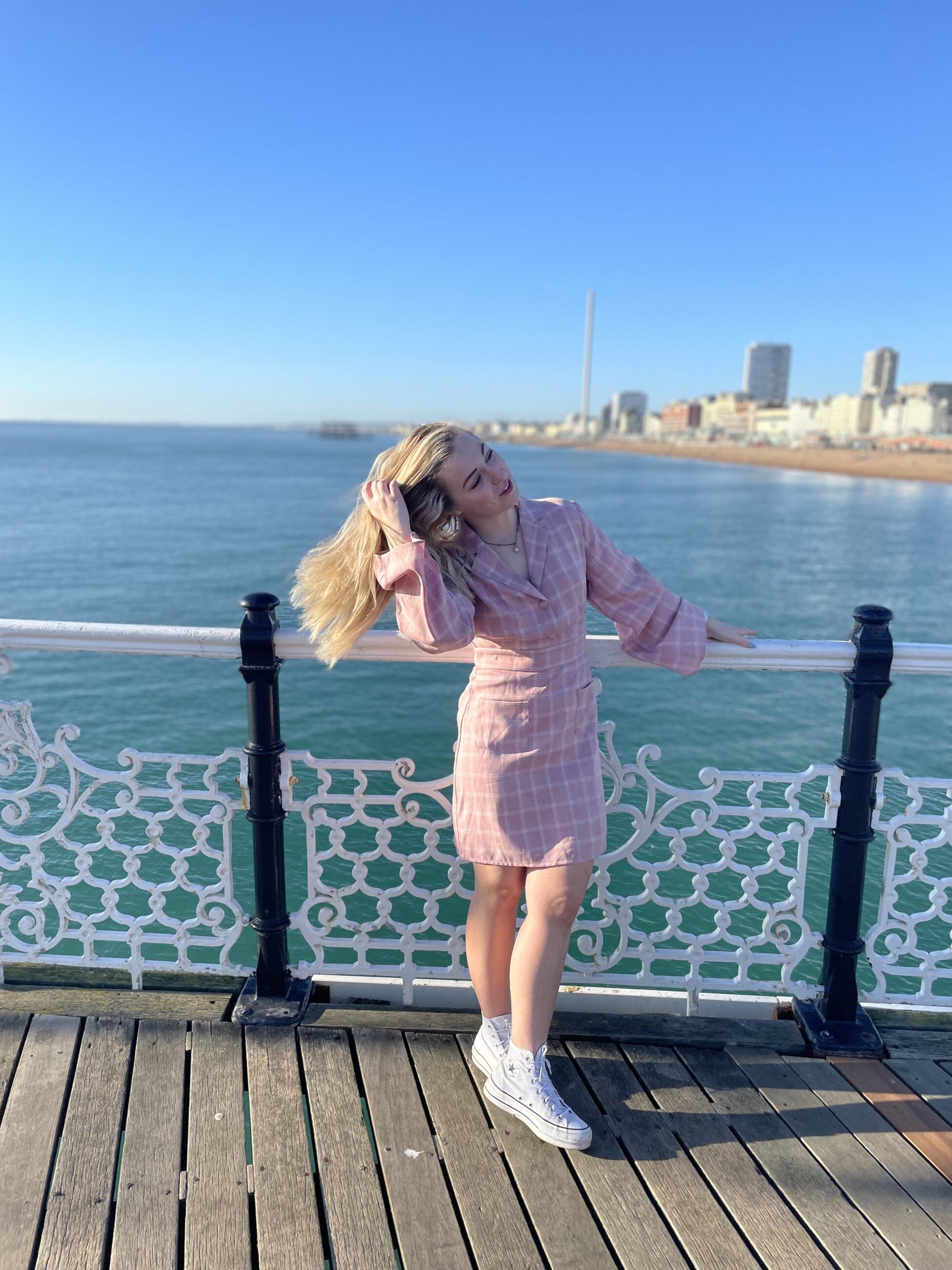 Love walking along the Brighton Pier