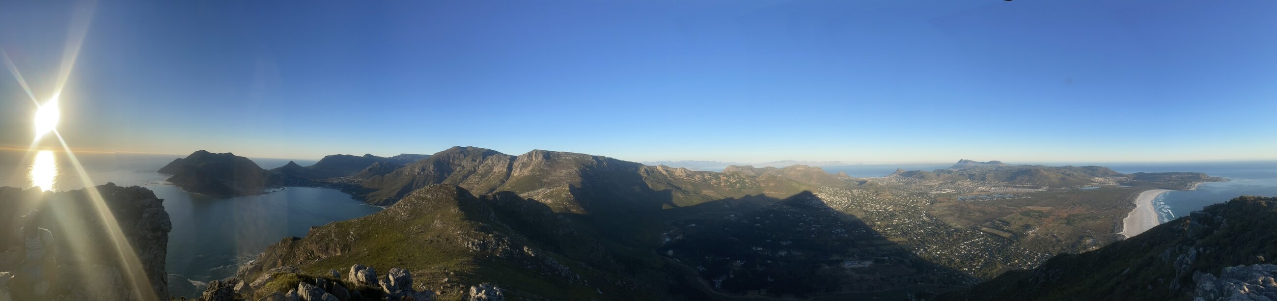 Chapmans Peak at sunset