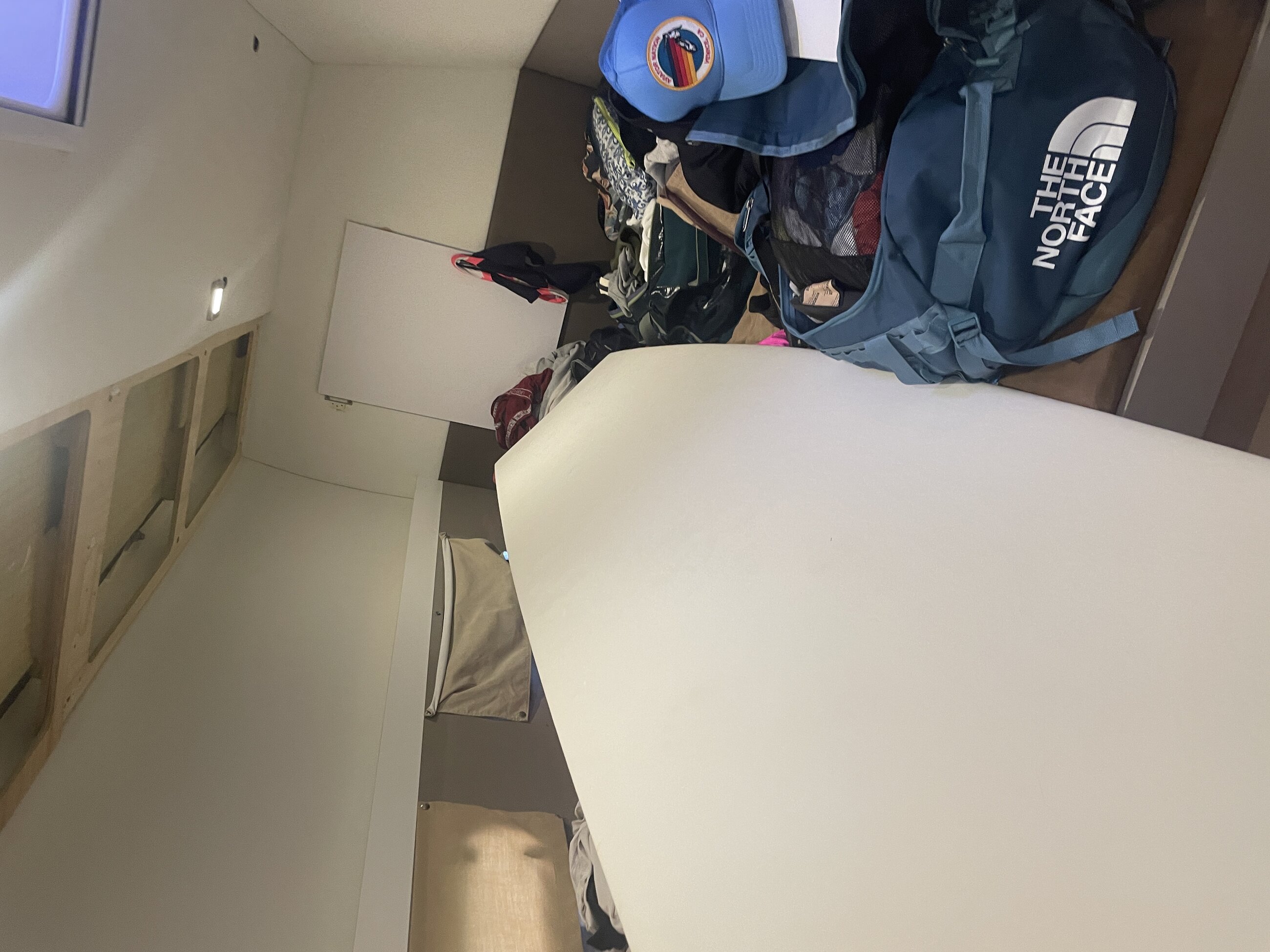 ceiling fell and left there