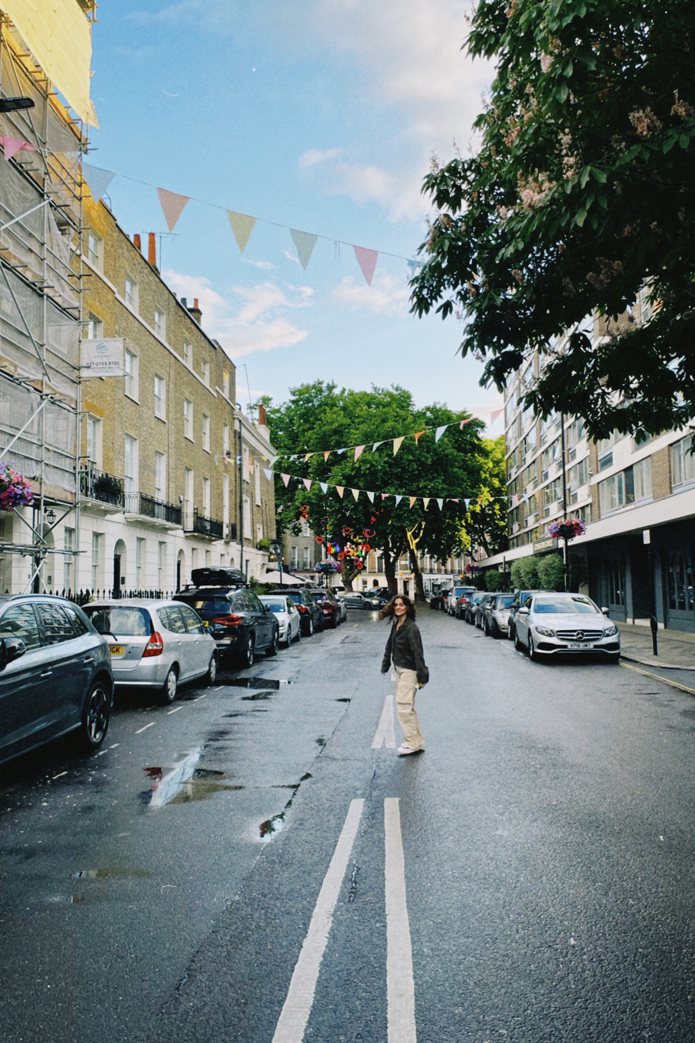 On my way to Hyde Park