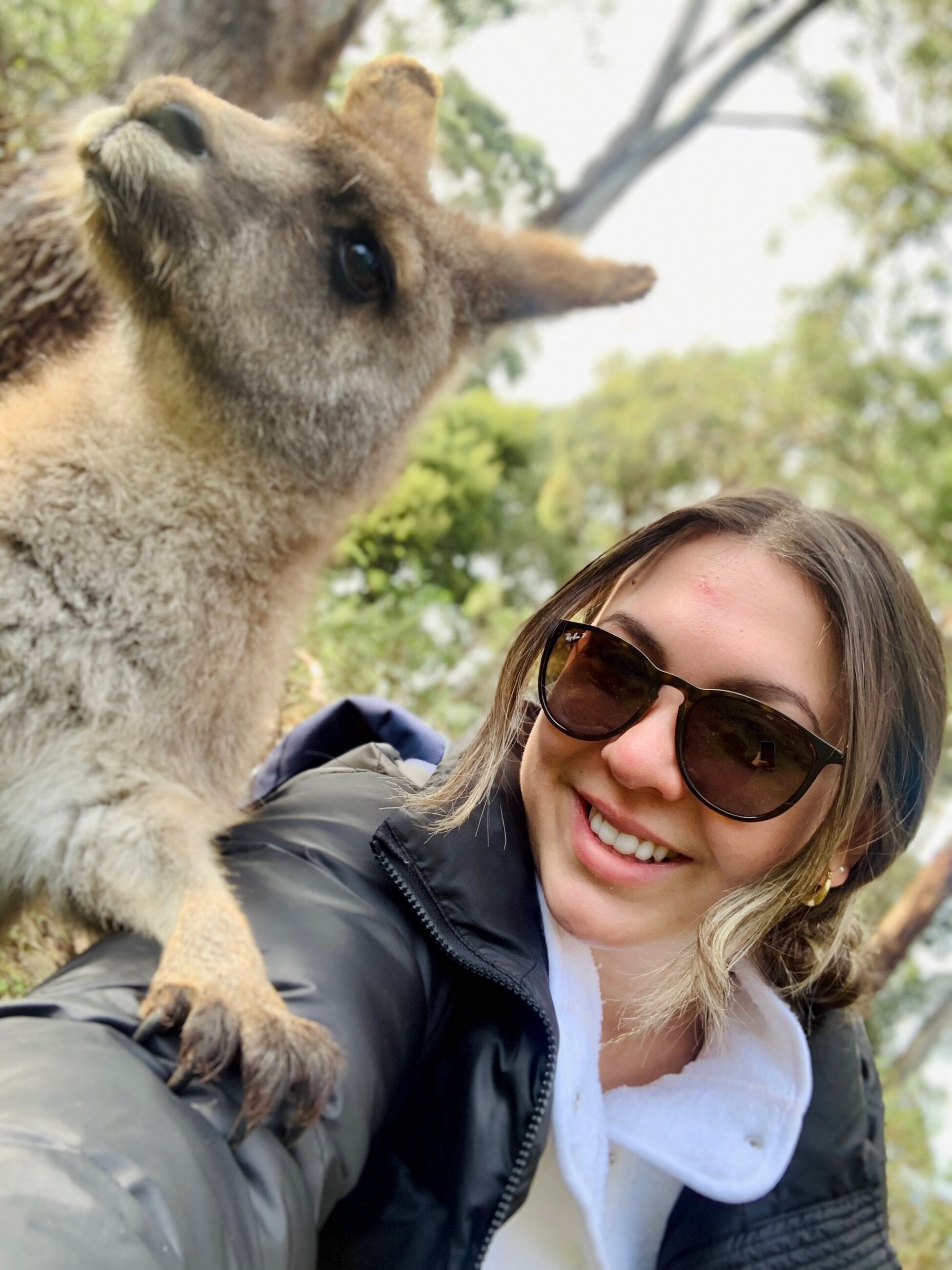 Selfie with a Kangaroo