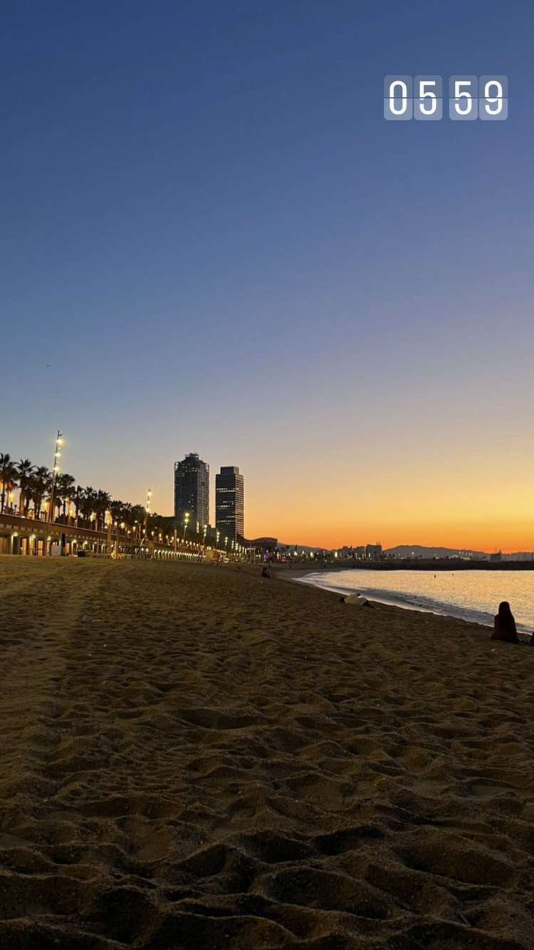 Beach sunrise