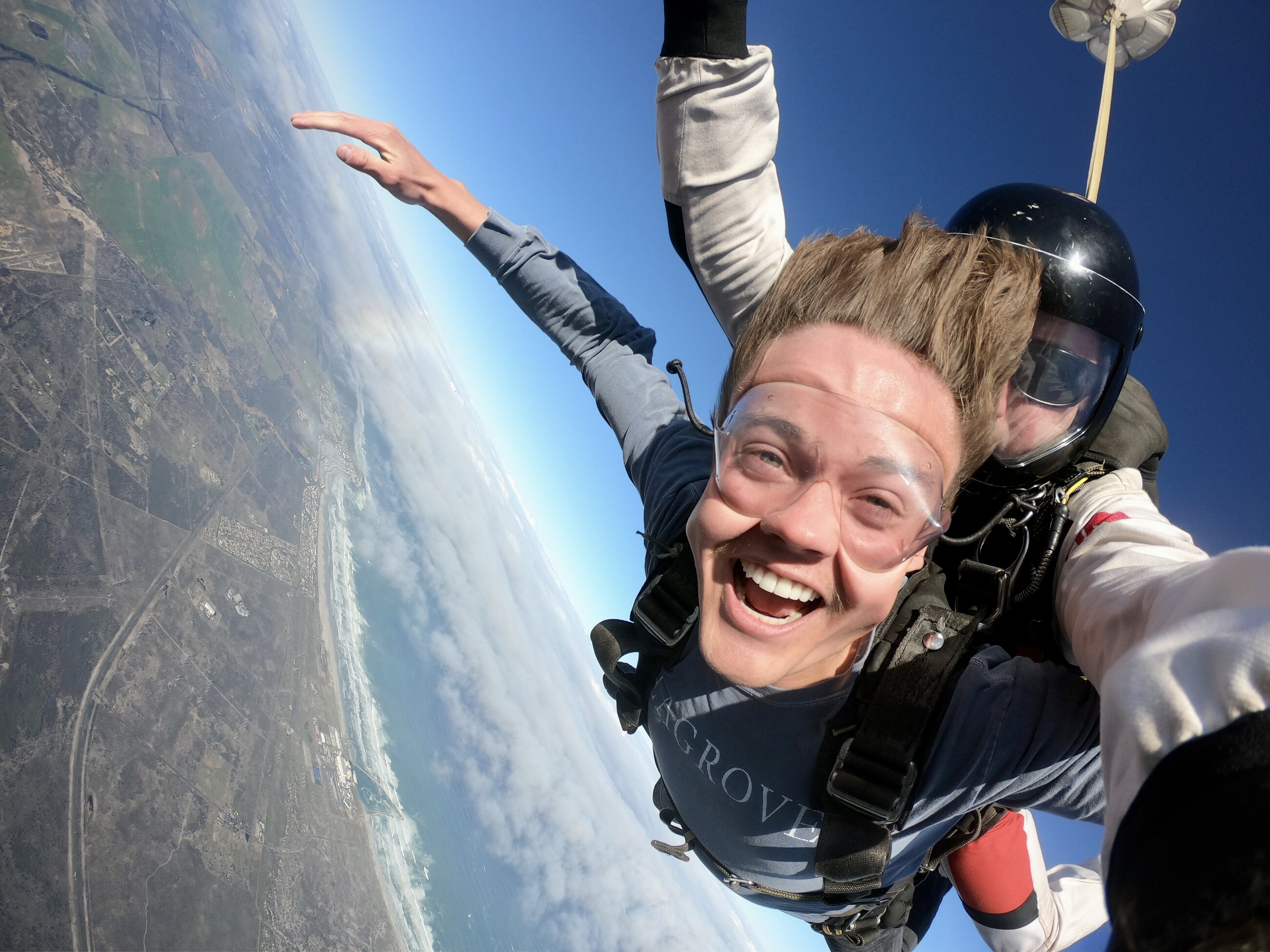 Sky Diving, Cape Town, South Africa