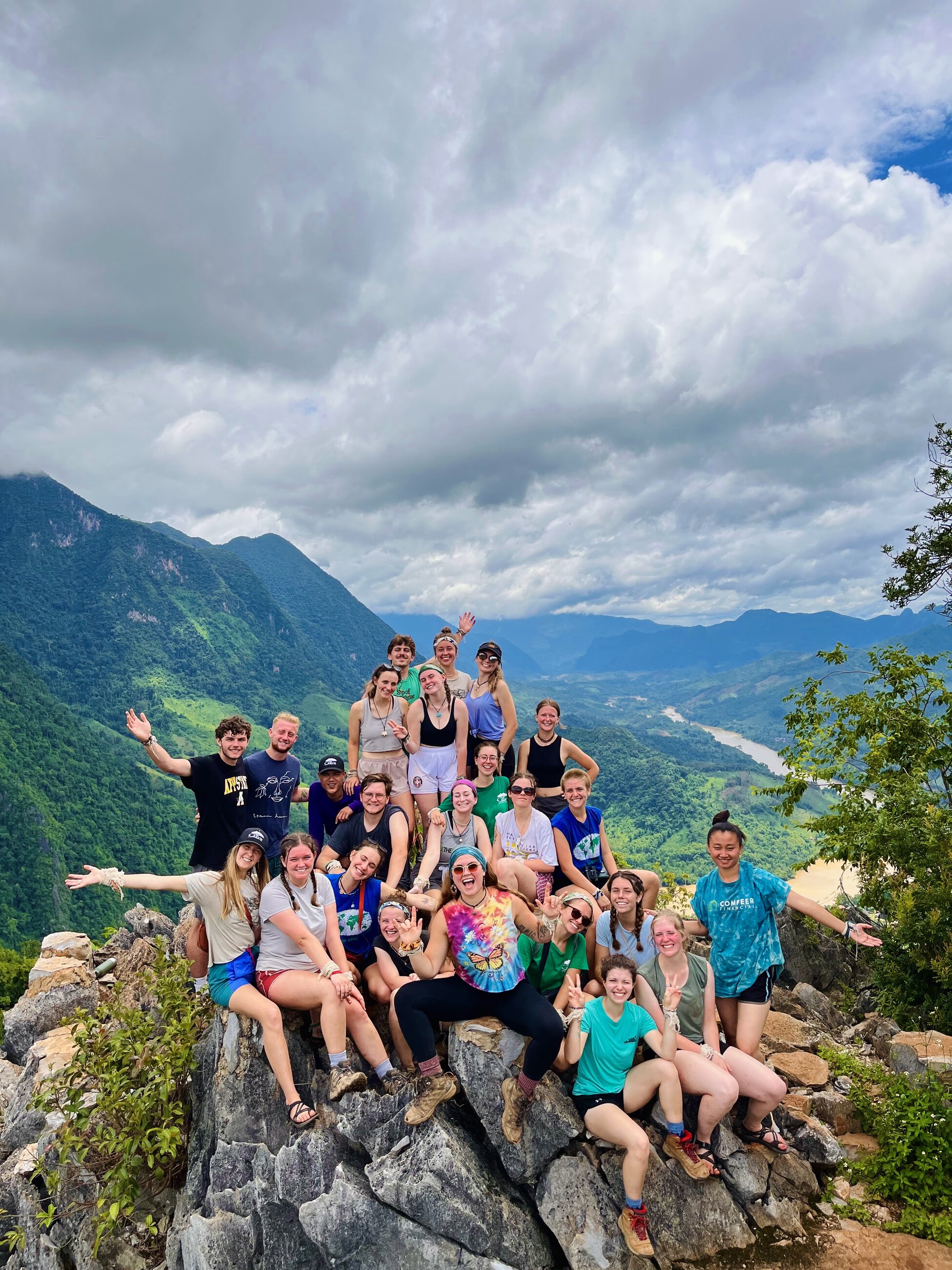 Hiking the most beautiful mountain with the strangers that quickly became family on this adventure of a lifetime :)