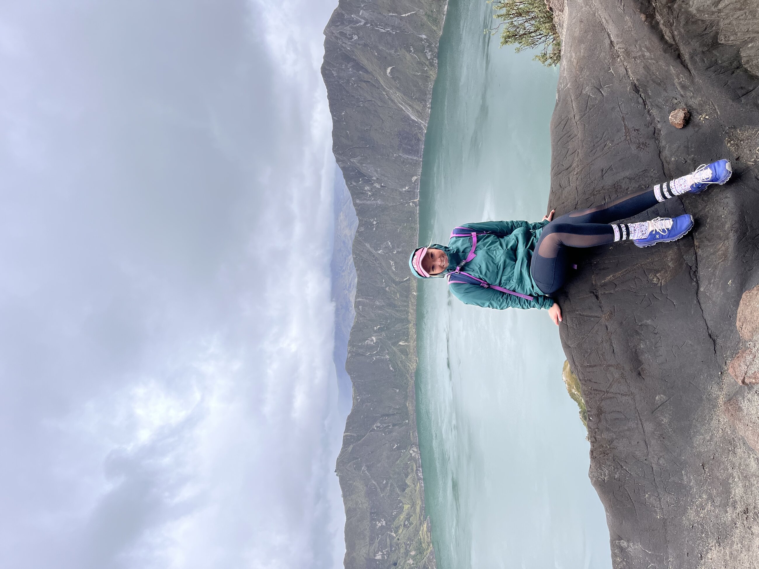 Quilatoa Crater Lake in Ecuador 