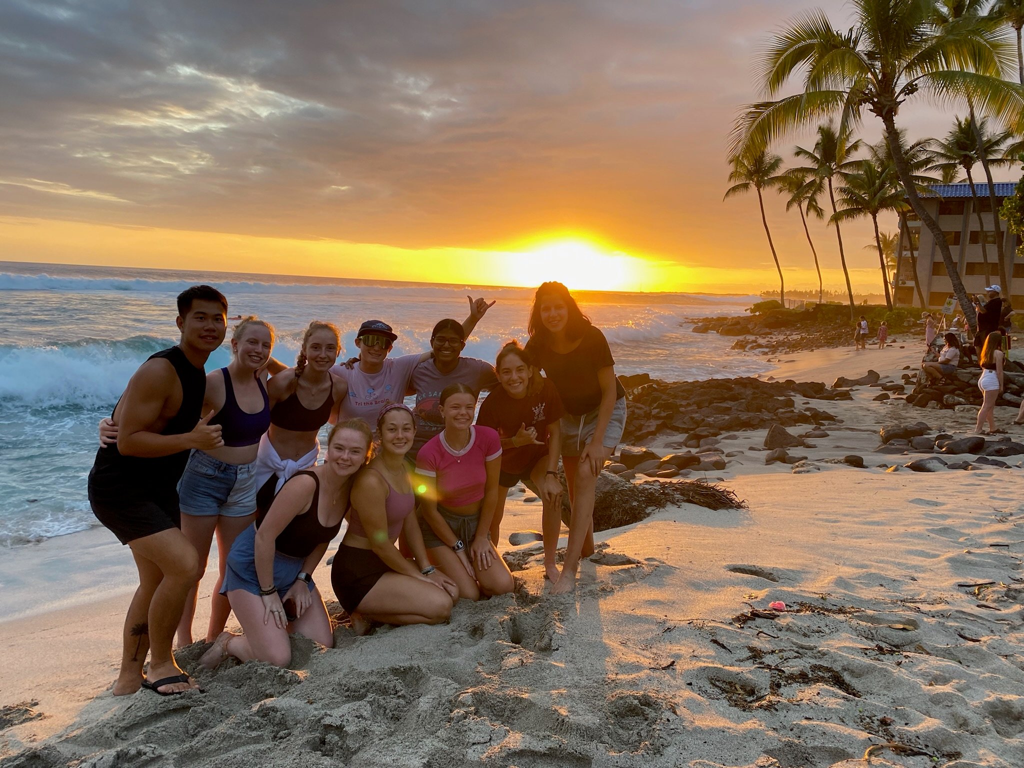 Beach sunset