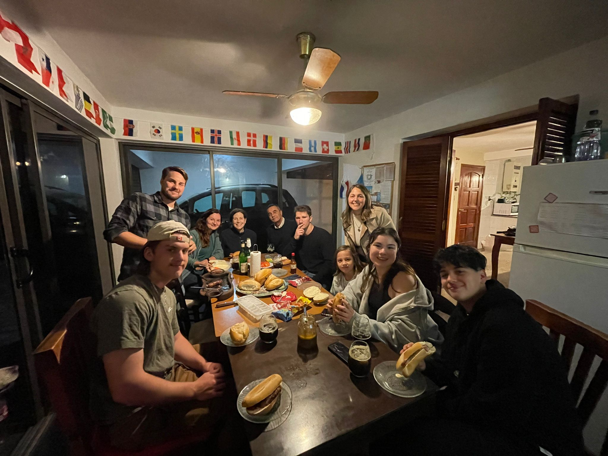 Goodbye Dinner at the house