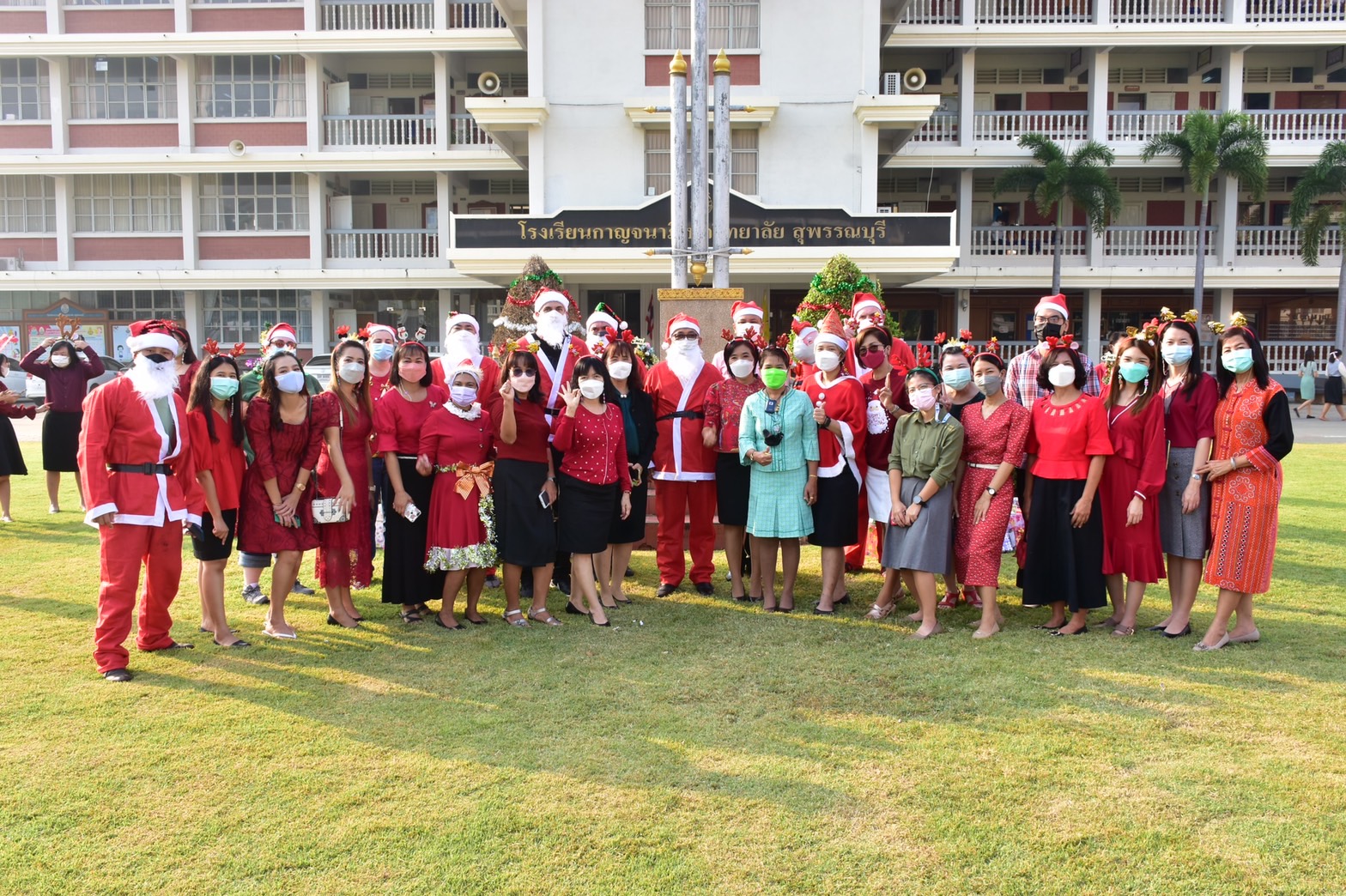Christmas with English department