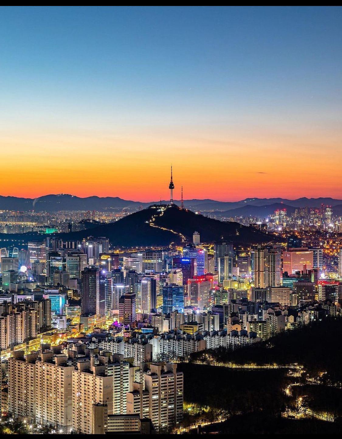 Seoul, Korea - Sunrise 