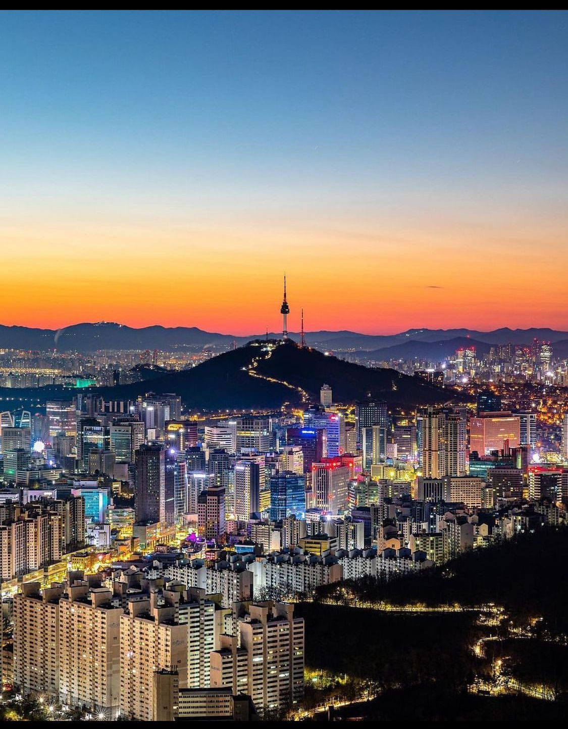 Seoul, Korea - Sunrise