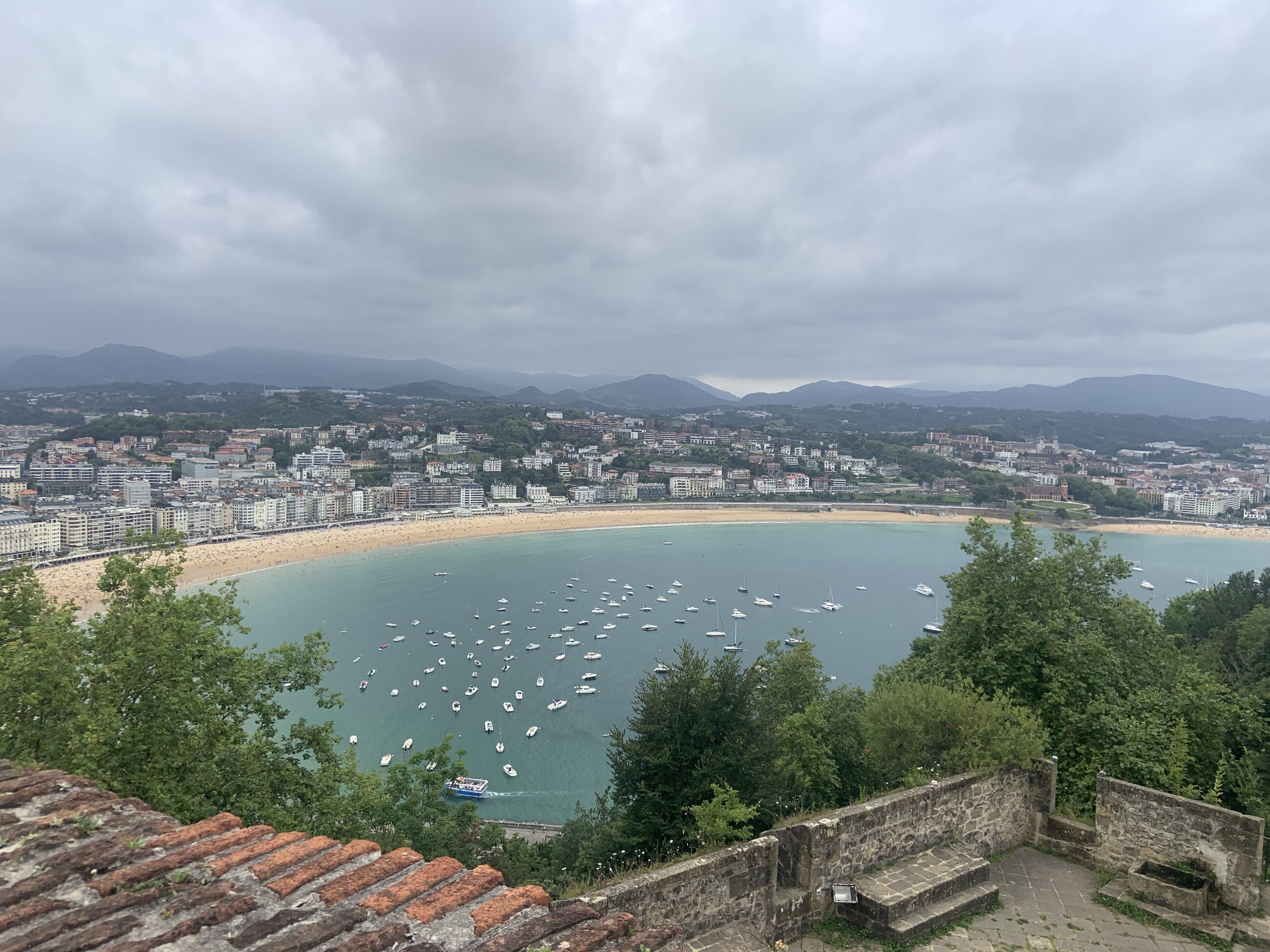 View from Mount Urgull