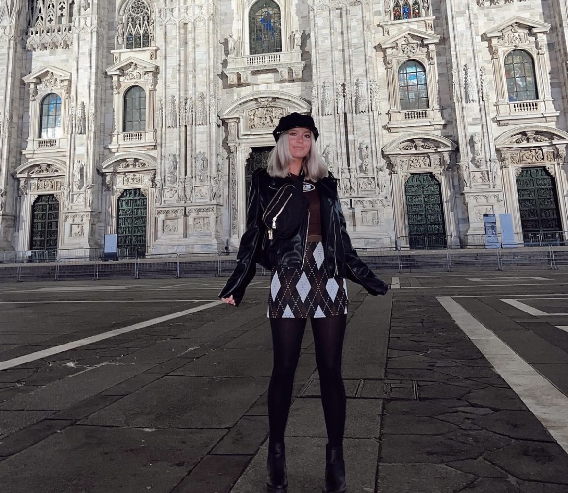 Me in front of the Duomo!