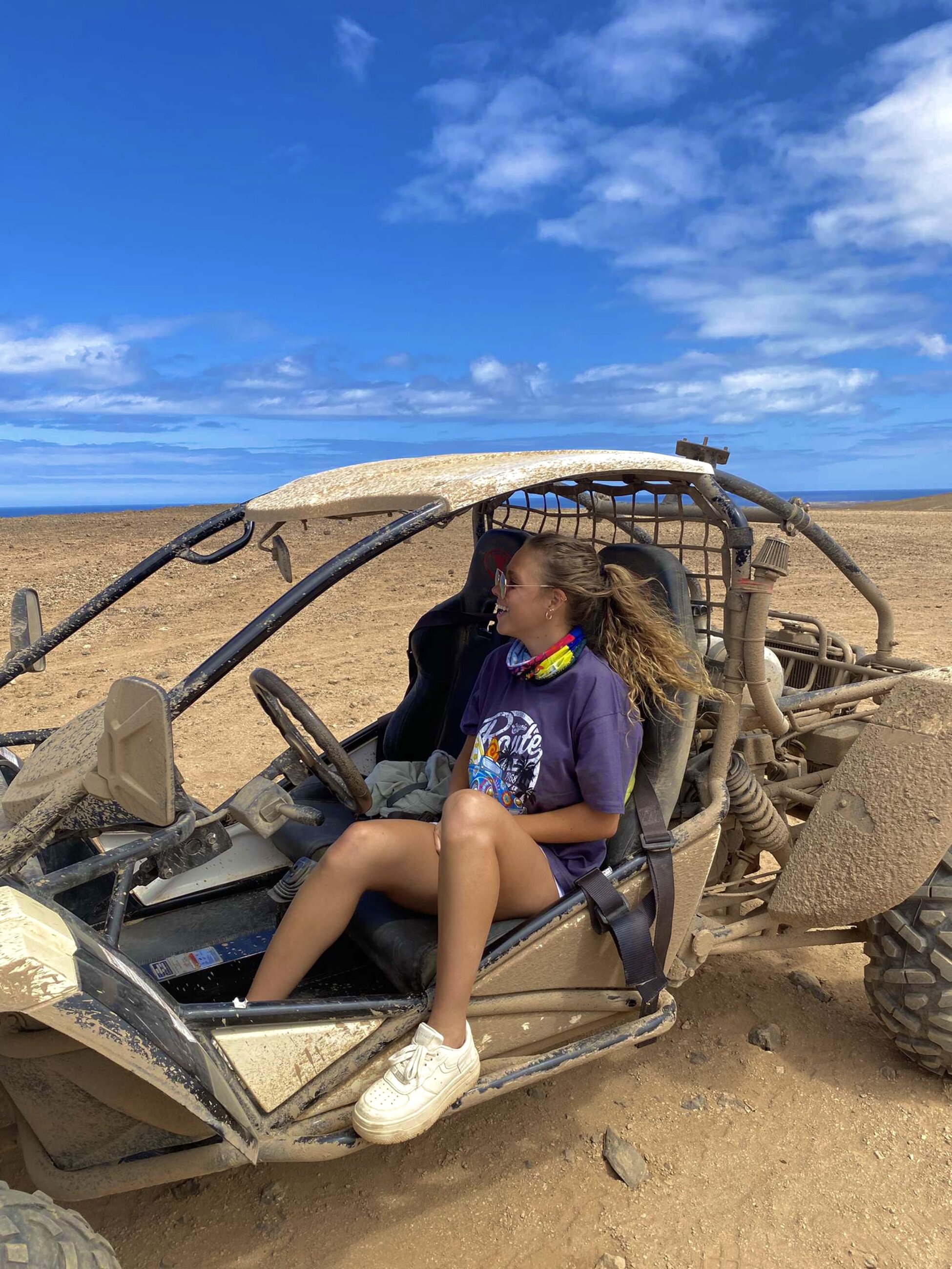 Dune buggies in Fuerteventura, Canary Islands