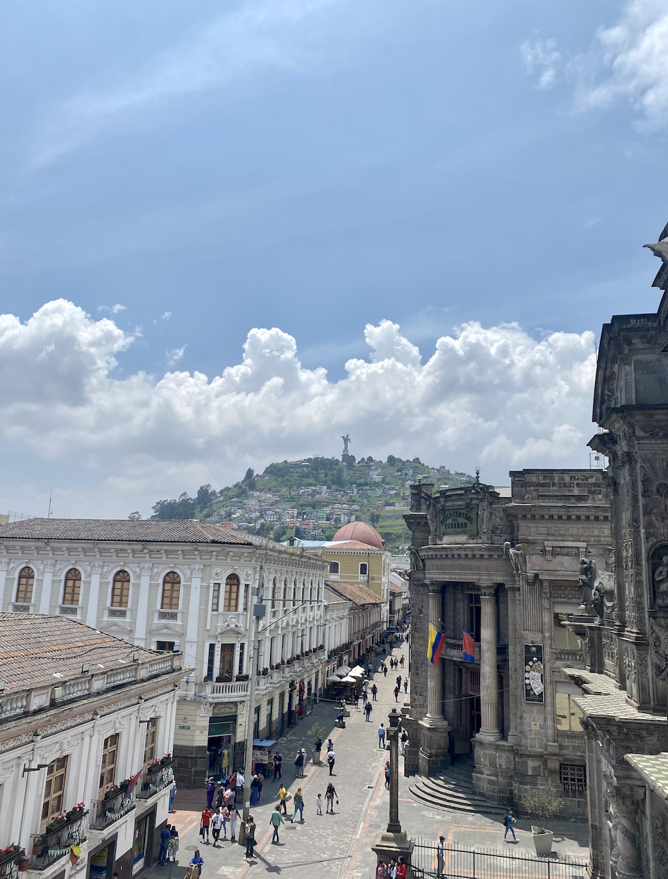 Historic center in Quito