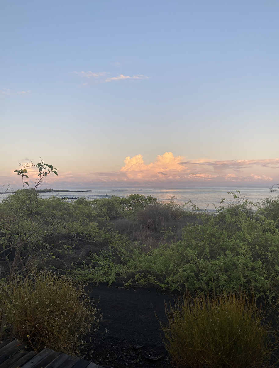 Sunset in the Galapagos