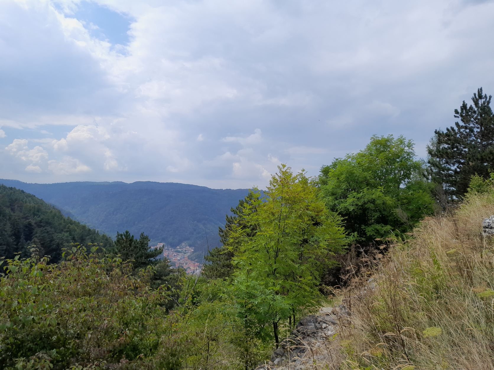 View from Tampa (mountain near Brasov, Romania)