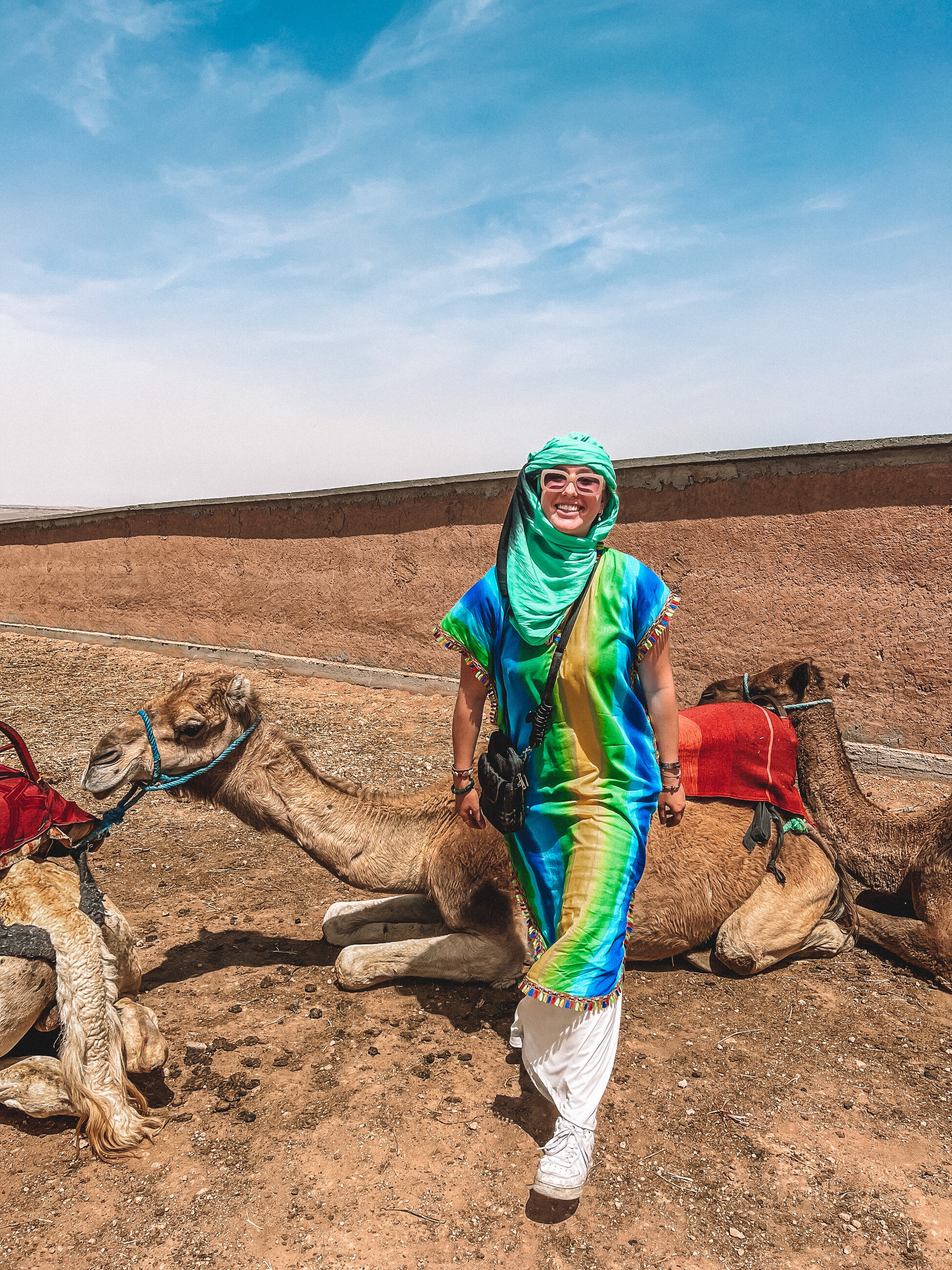 Camel Excursion in Marrakesh, Morocco 