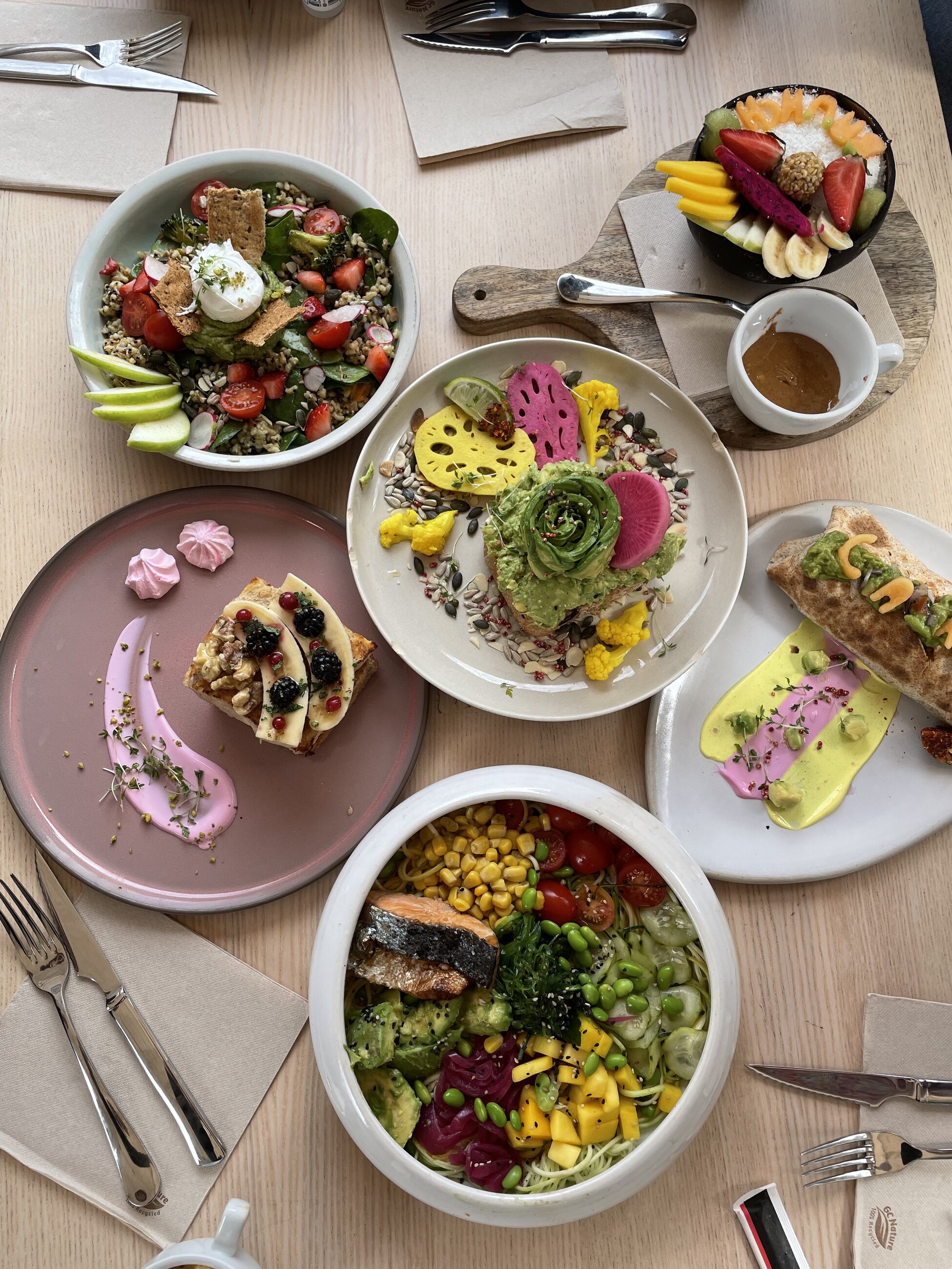 Incredible food (you can't go wrong anywhere there!)