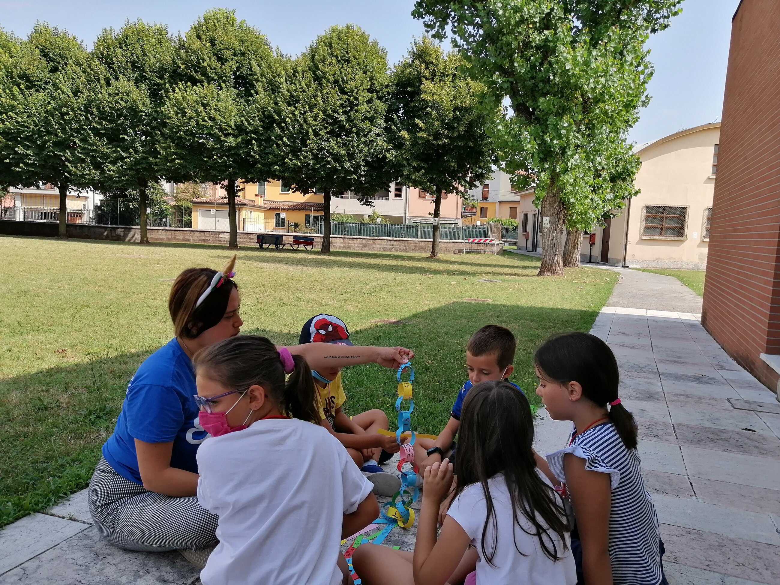 Learning outdoors!