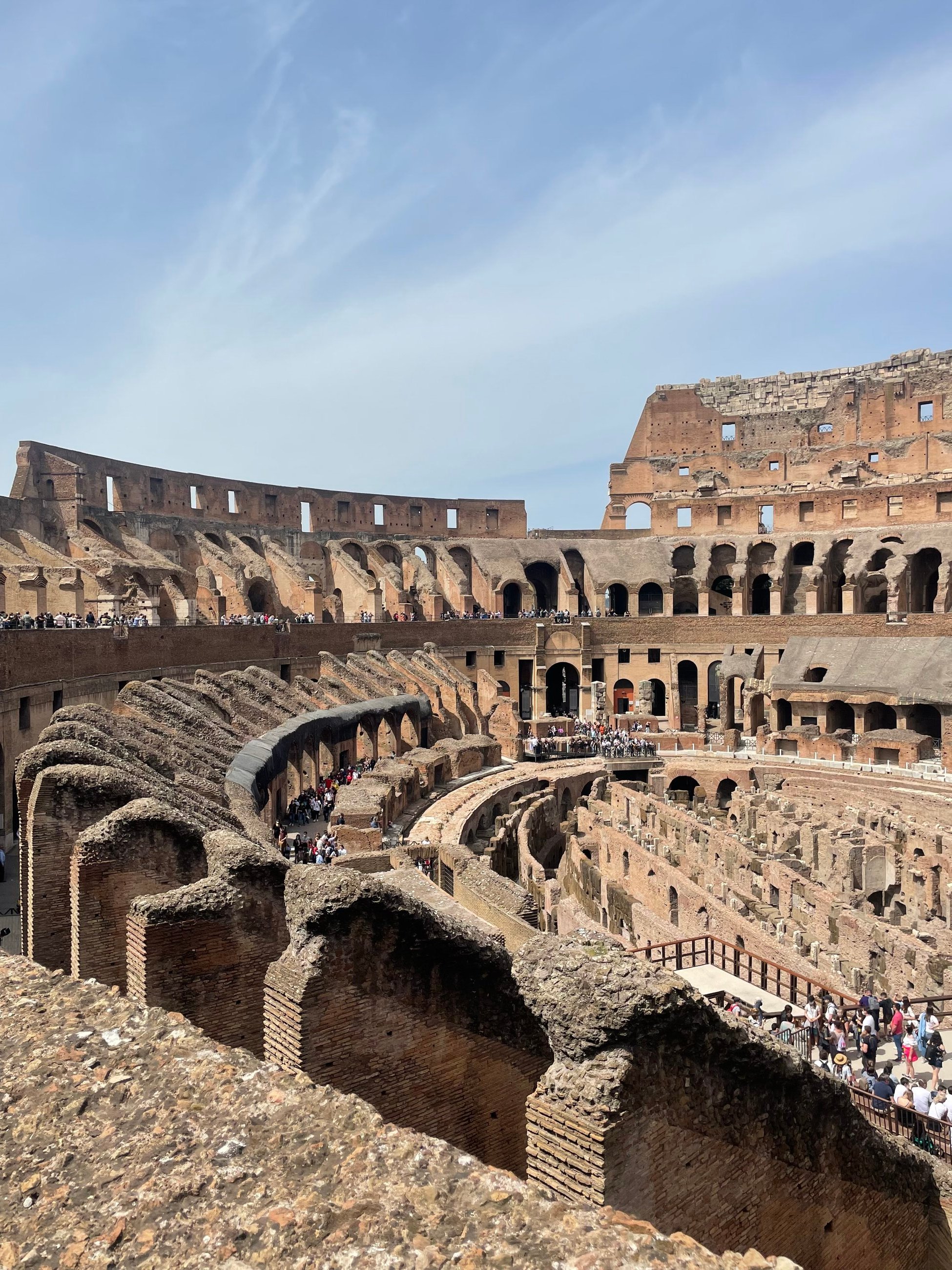 Roman Colosseum in Rome, Italy