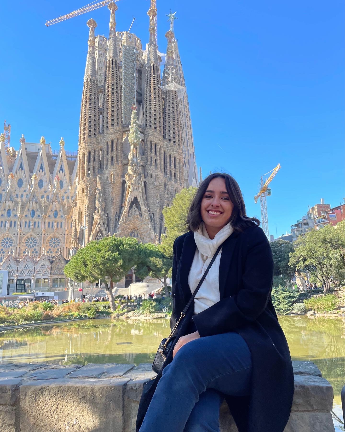  Julia at the Sagrada Familia!