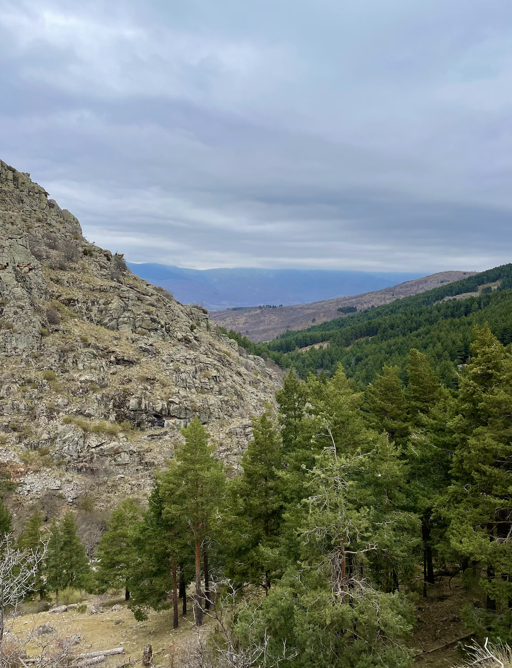 Mountains just outside of Madrid