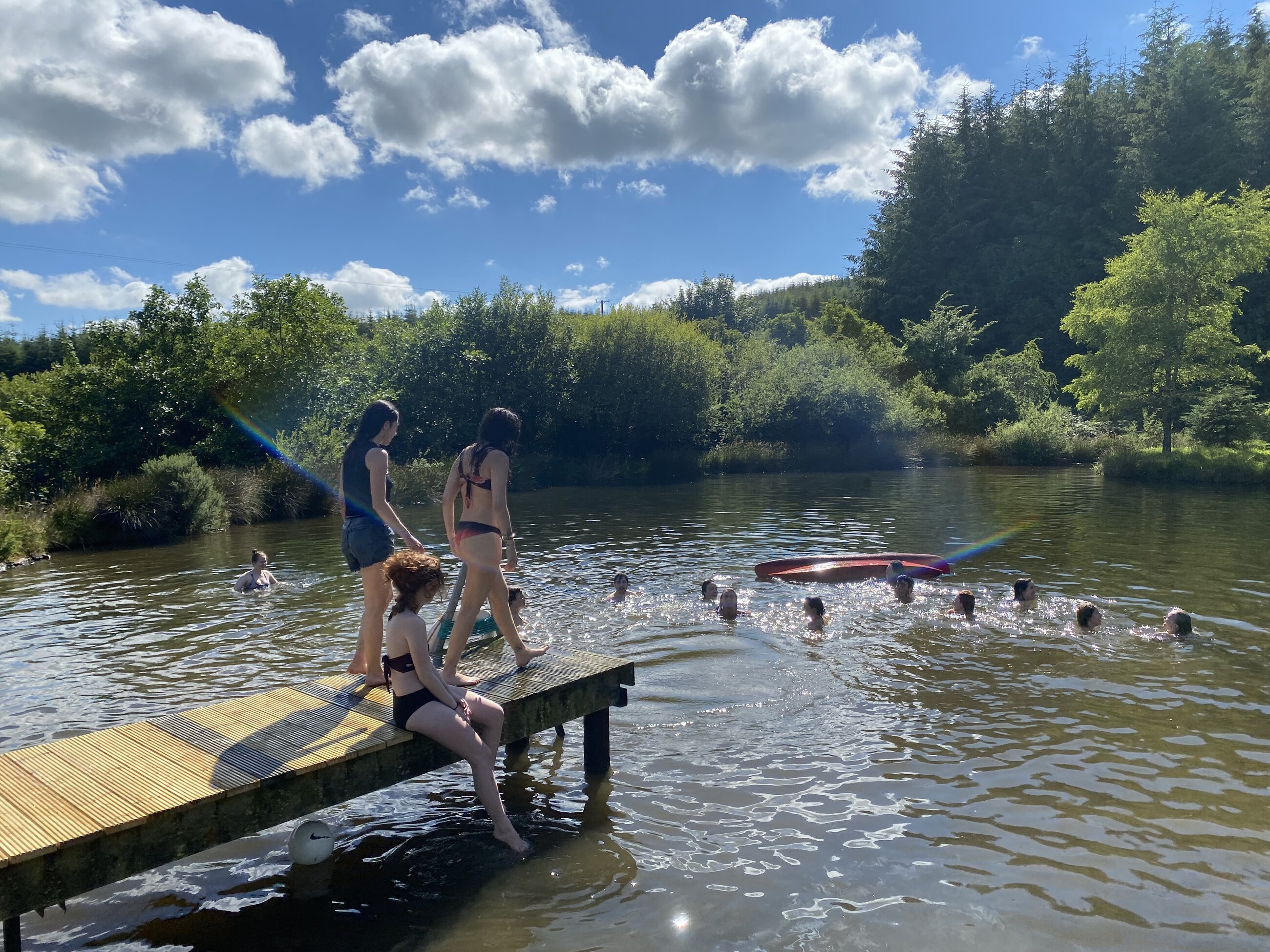 Day at the pond