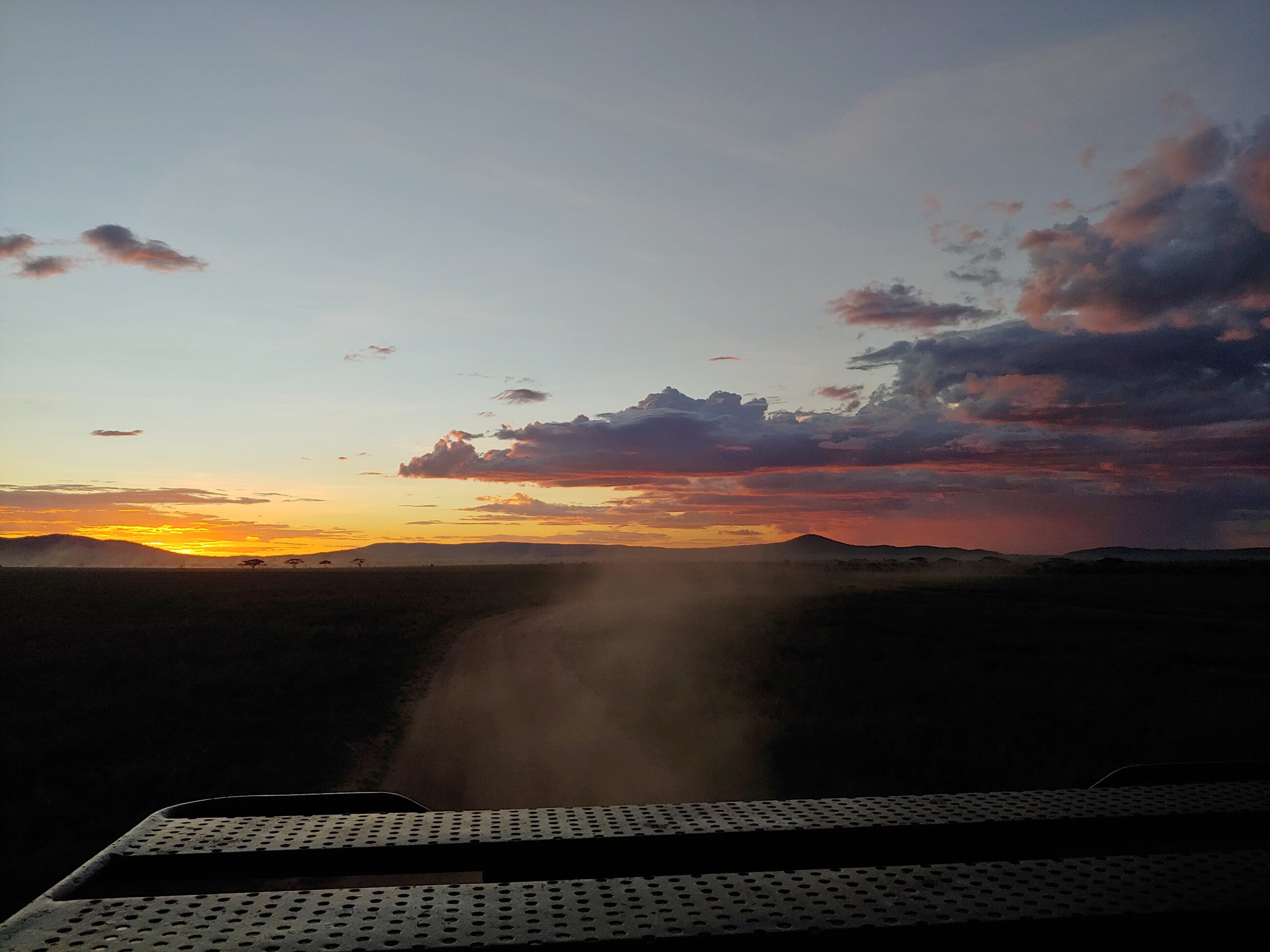 Sunset in Serengeti National Park, Tanzania