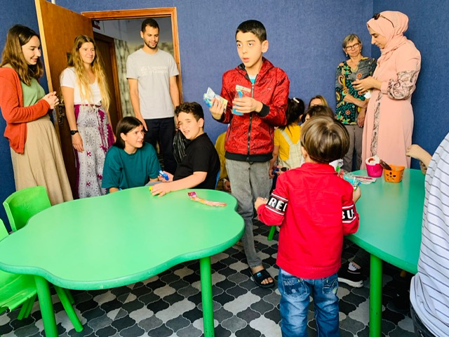Blind school in Hebron
