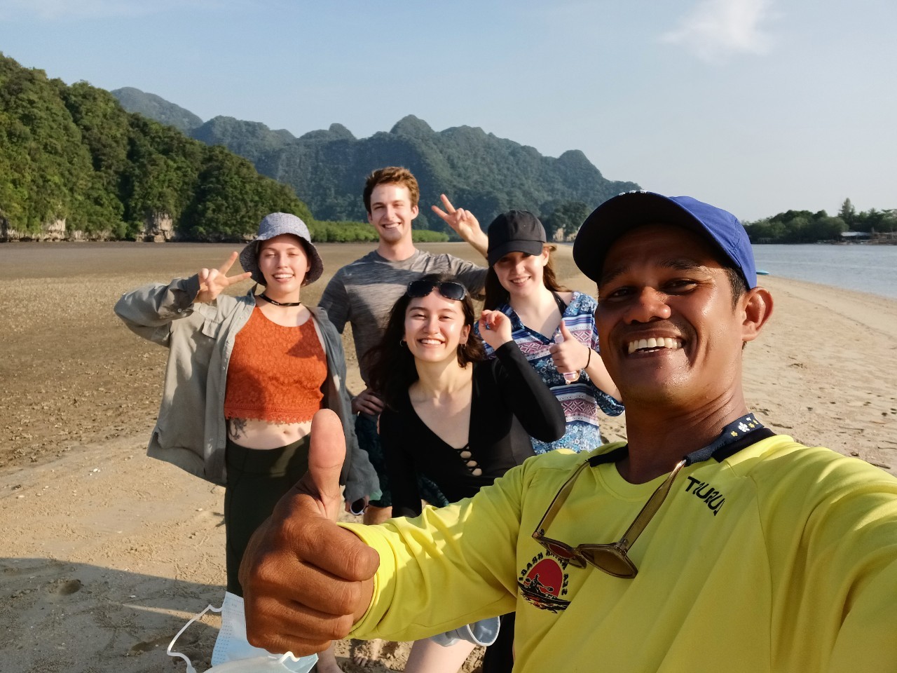 Our kayak tour guide in Krabi was such a funny guy!