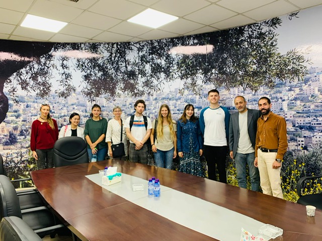 Visit at the Hebron municipality