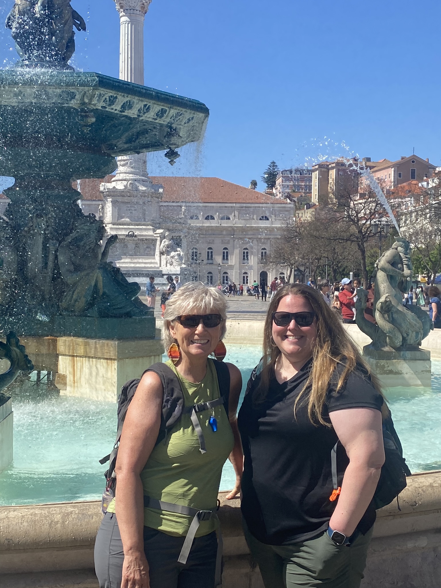 Sam Sullivan and Jenny Sullivan in Lisbon Portugal
