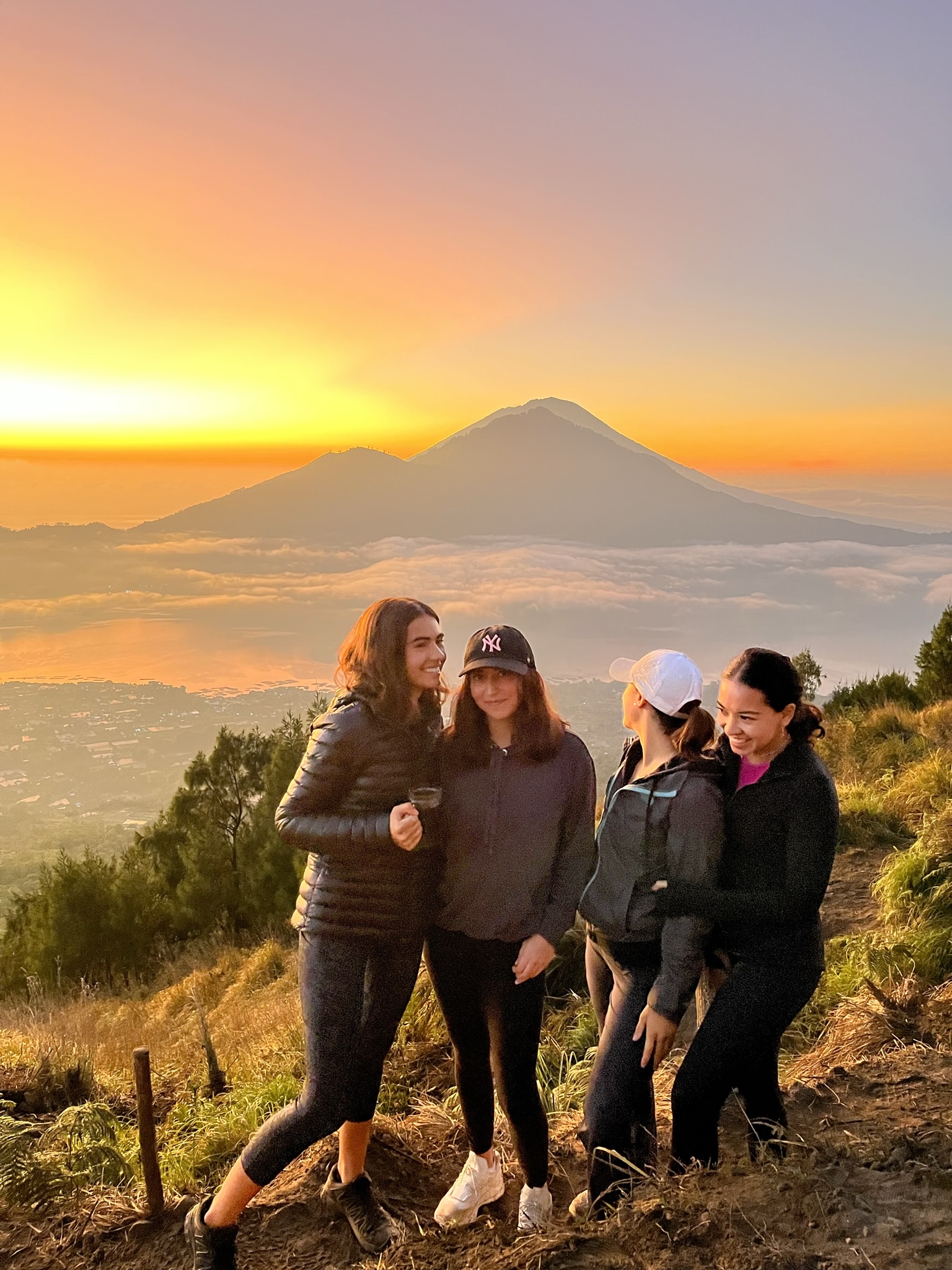 Hiking Mount Batur at Sunrise