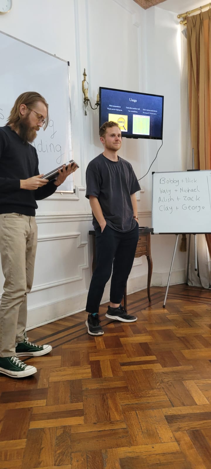 Group activity during a lesson