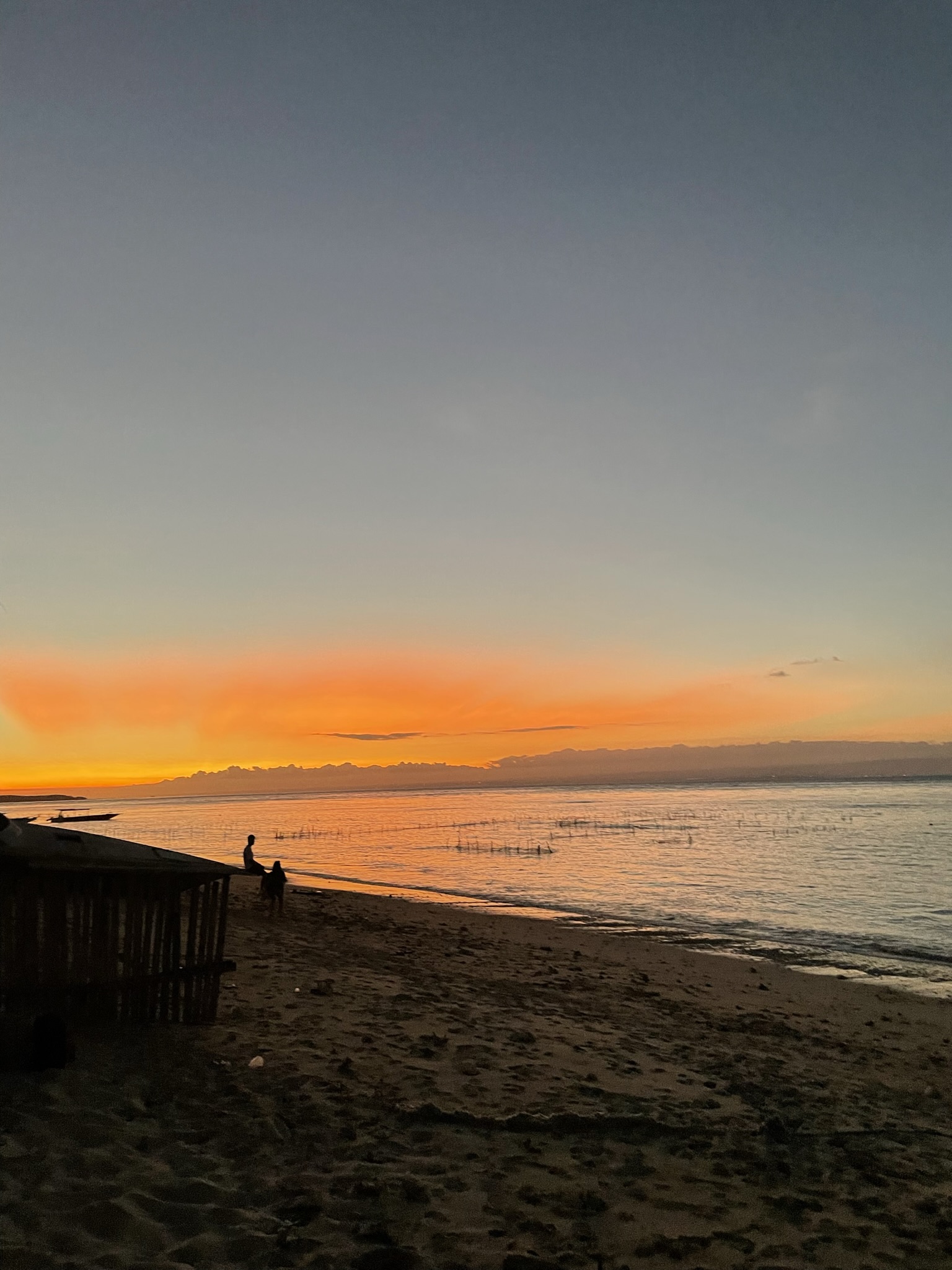 Sunsets from the dive shop