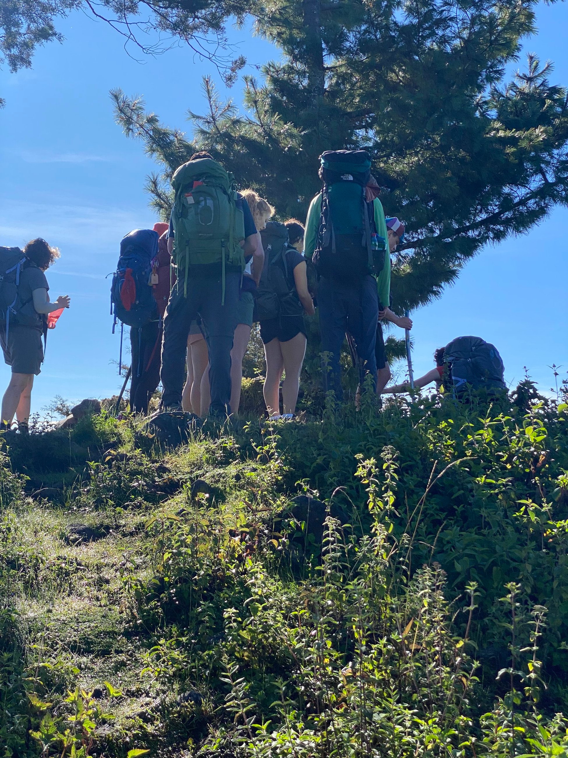 Viewpoint on our 3 day hike to Lake Atitlan