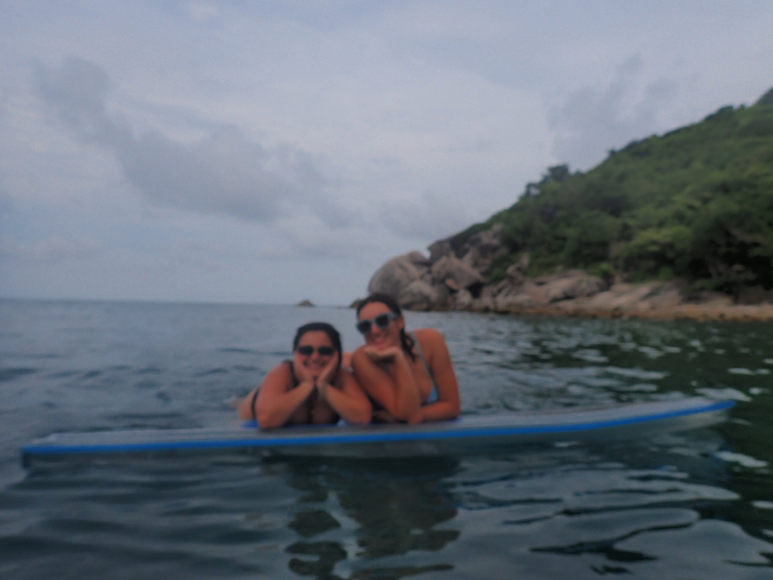 Paddle Boarding in The Gulf of Thailand