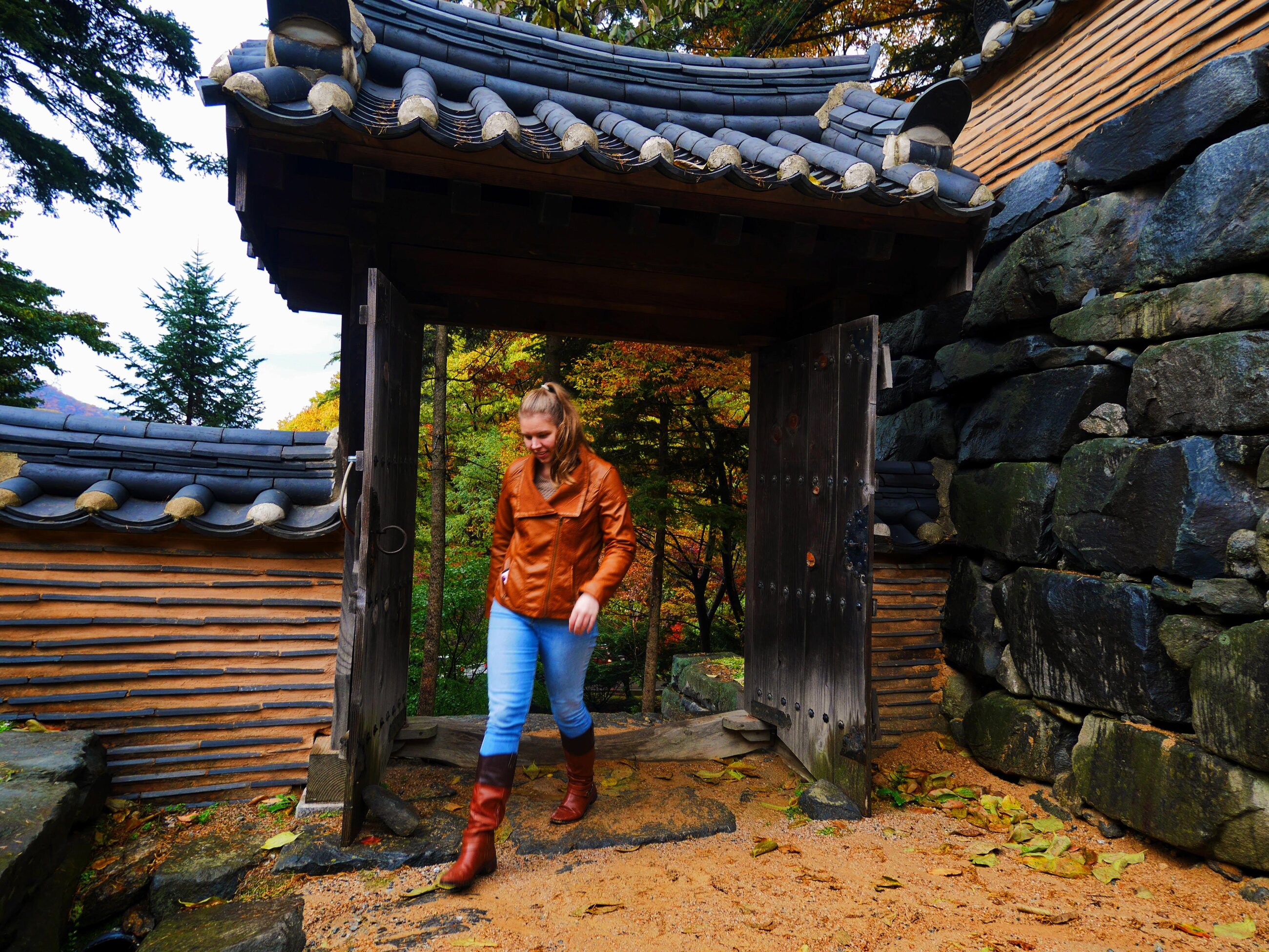 Fall Foliage and Temple Visits