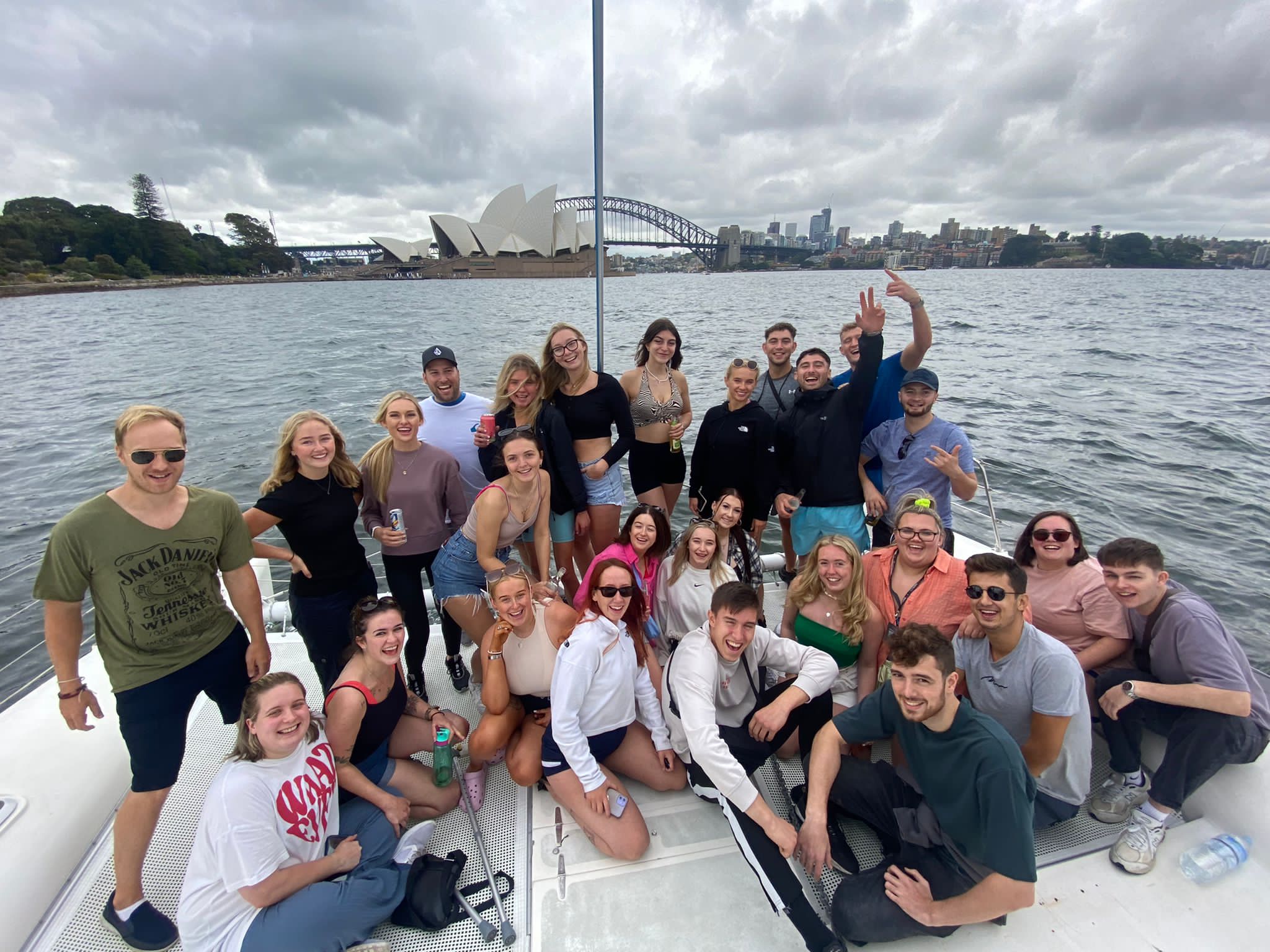 Boat trip - first week with the group