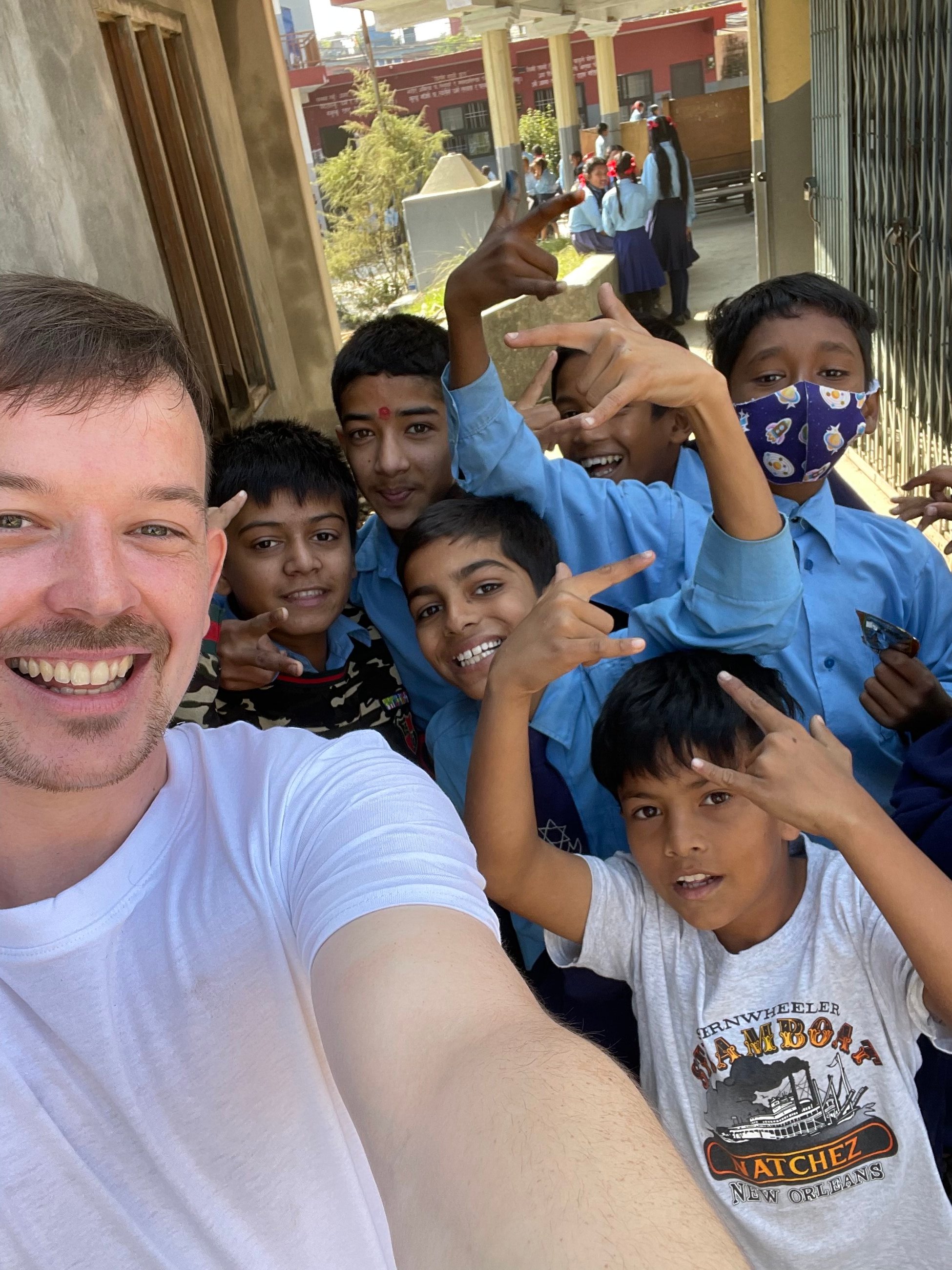 Community school in Pokhara🤟