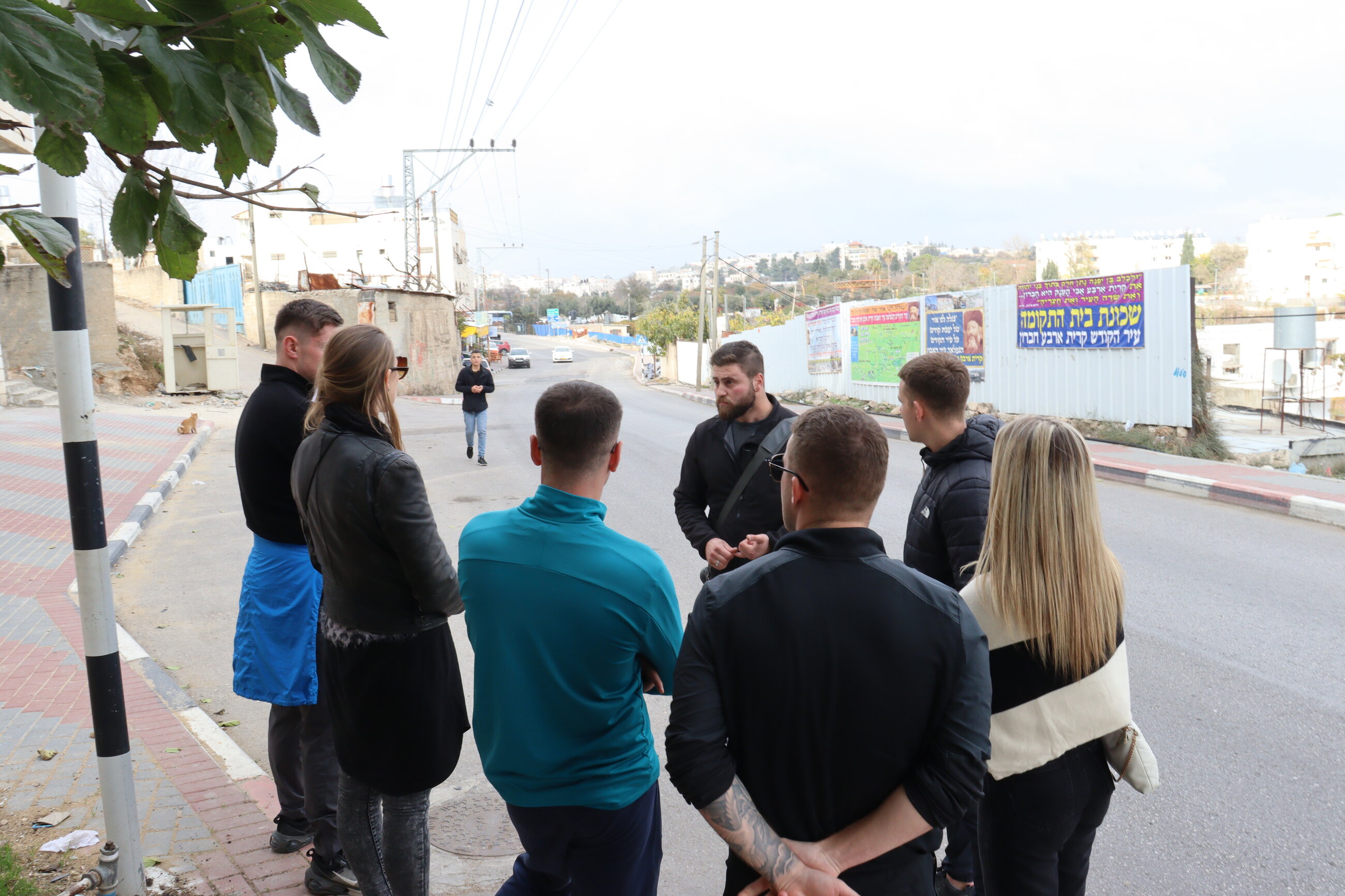 Settlement tour in Hebron