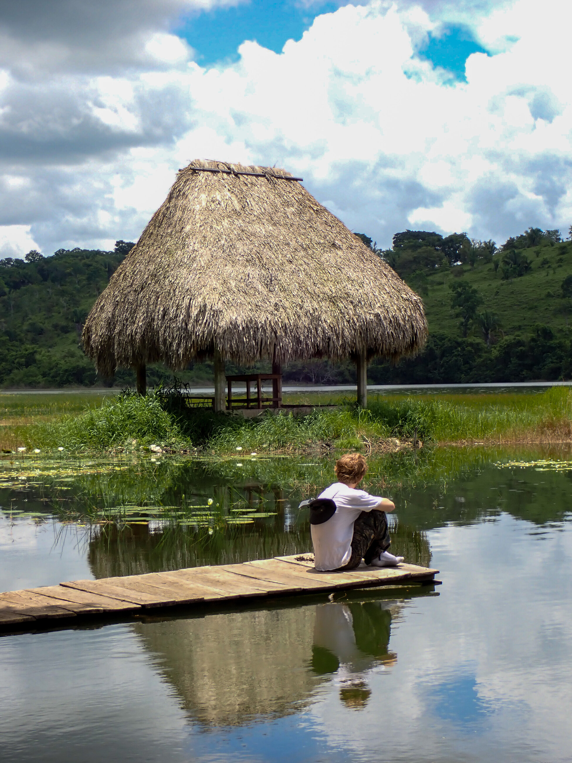 Peaceful meditation moment